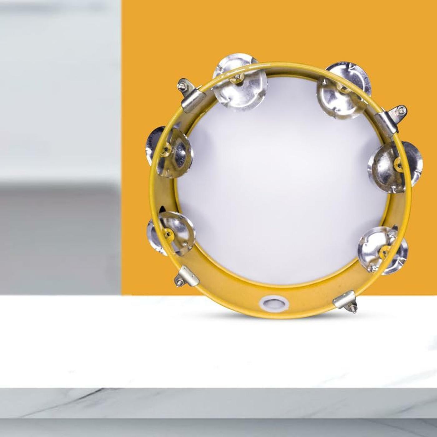 ⑥ やっちゃん 様 tambourine Buy DOKCHAN khanjari Tambourine Indian Musical Instrument | Hand