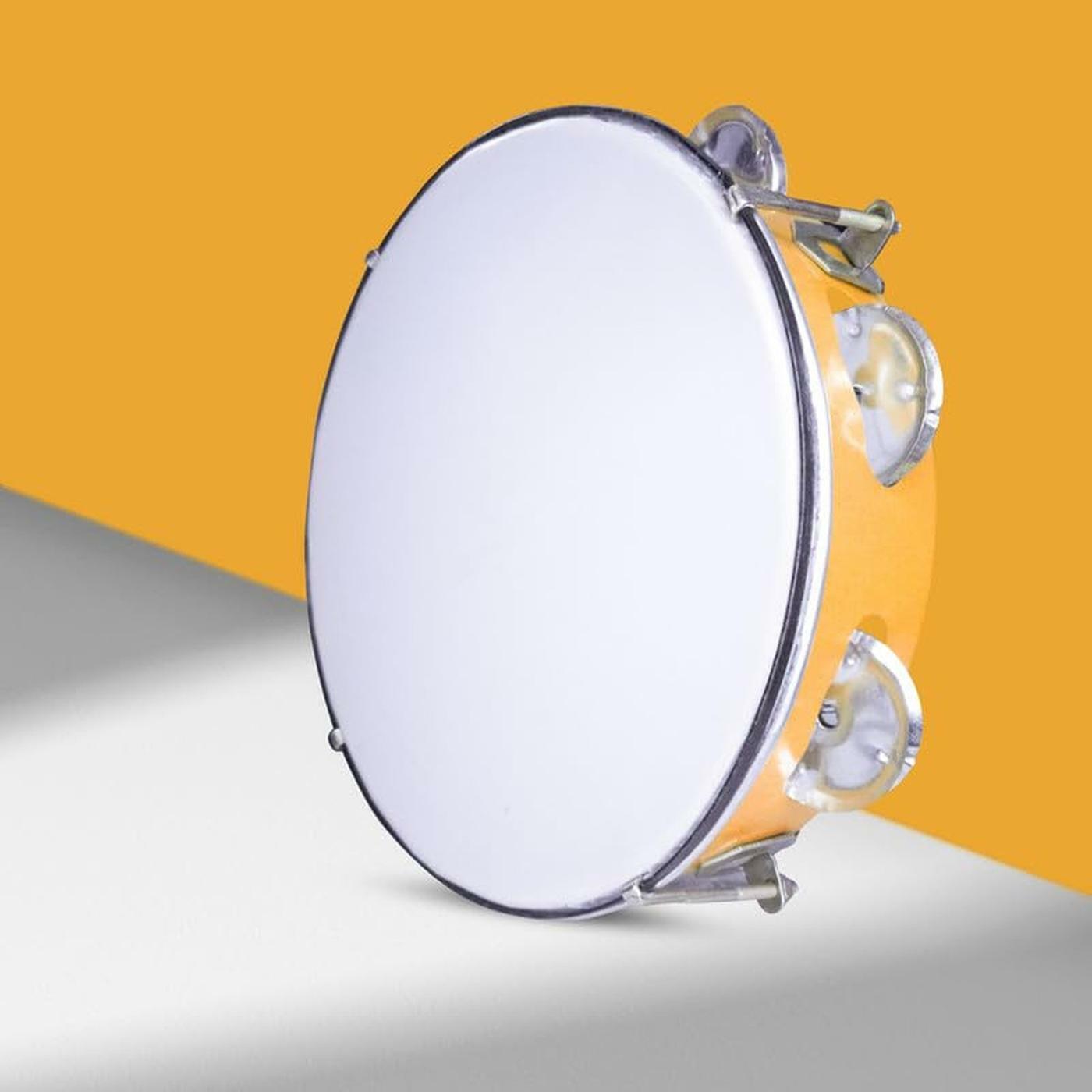 Buy DOKCHAN khanjari Tambourine Indian Musical Instrument | Hand