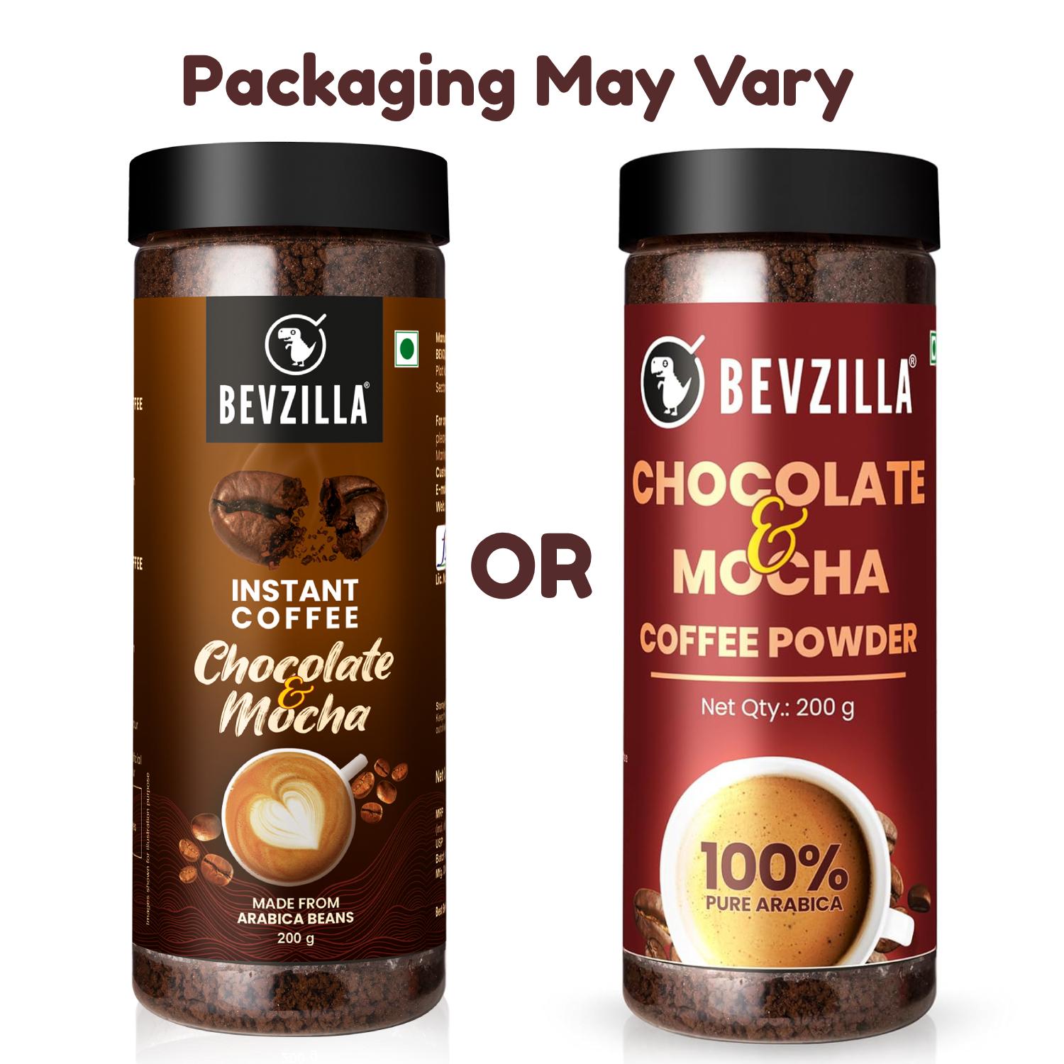 Buy Bevzilla 200 Gram 100% Arabica Instant(choco-Mocha) | Make 100