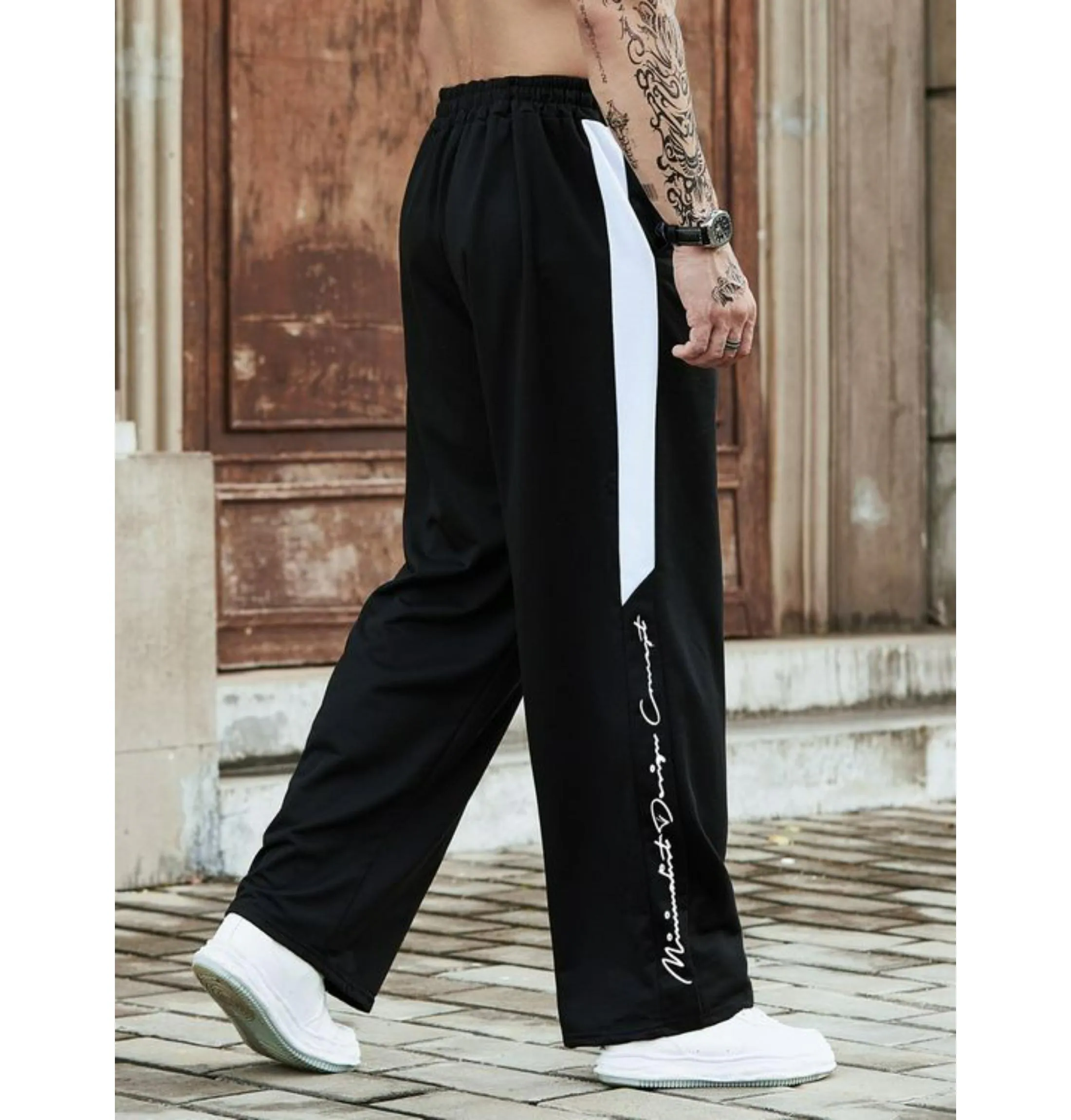 Buy DE TEES TRENDY MENS BAGGY PANT COTTON FLEECE 220 GSM Online at