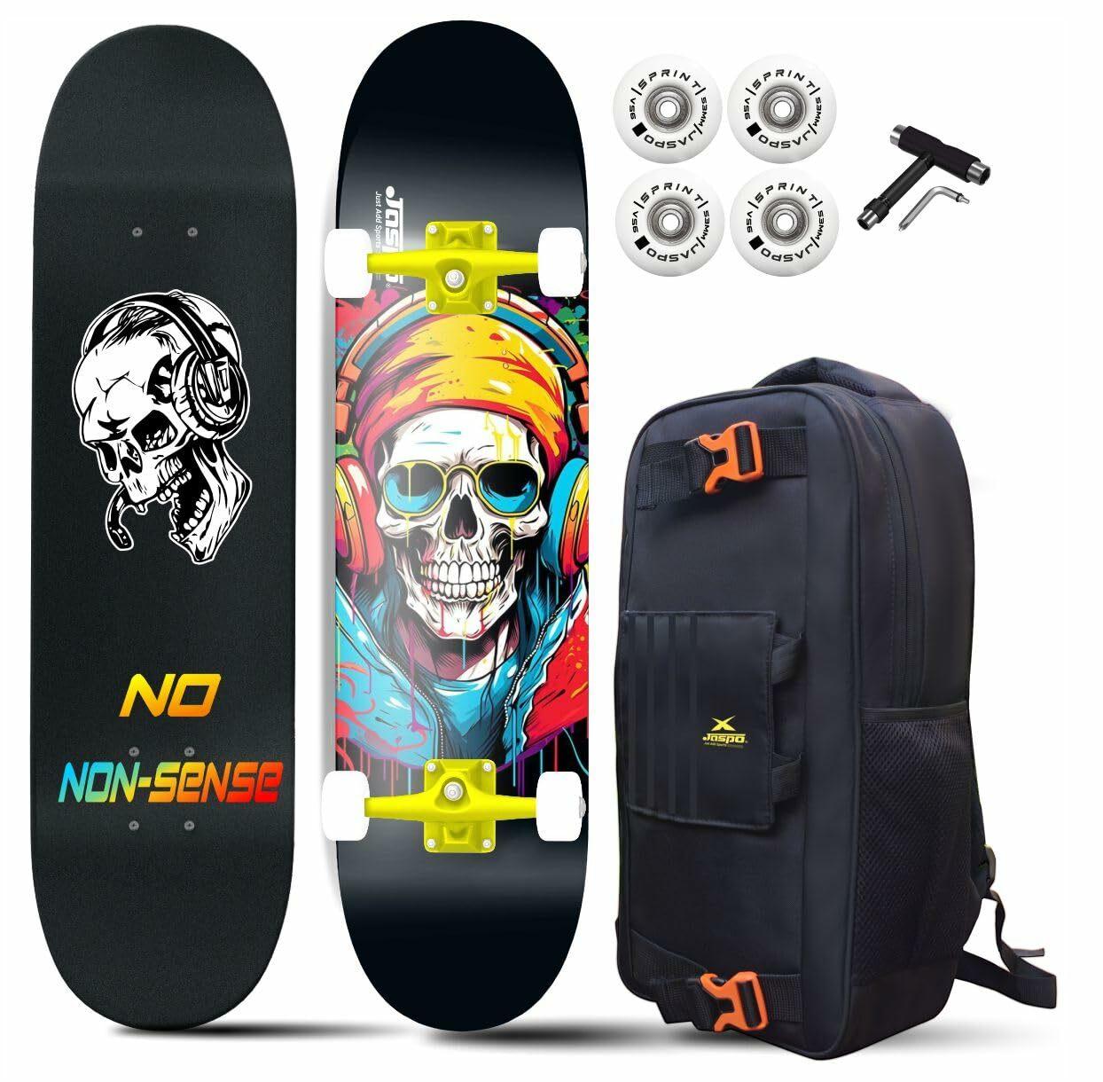 Buy Jaspo Downtown Surfers Skateboard for Adults,Kids, 7-Layer