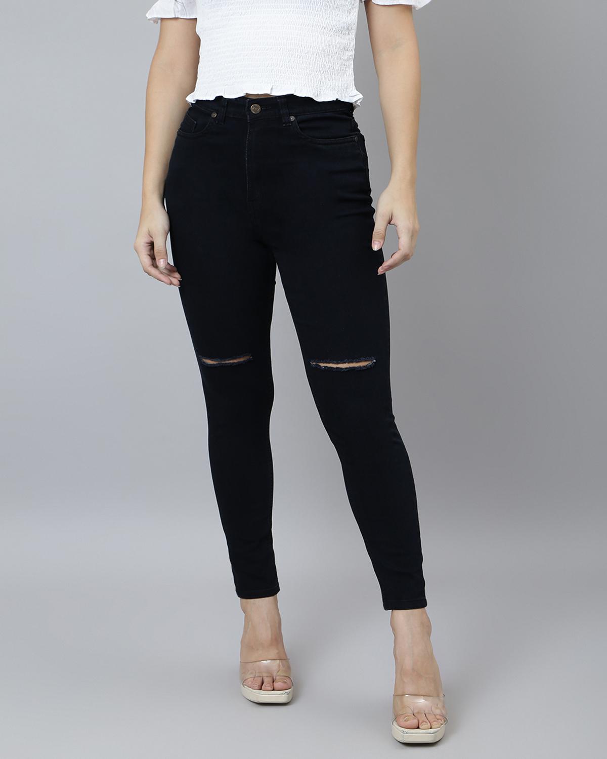 Essentials Womens High-Rise Skinny Jean 