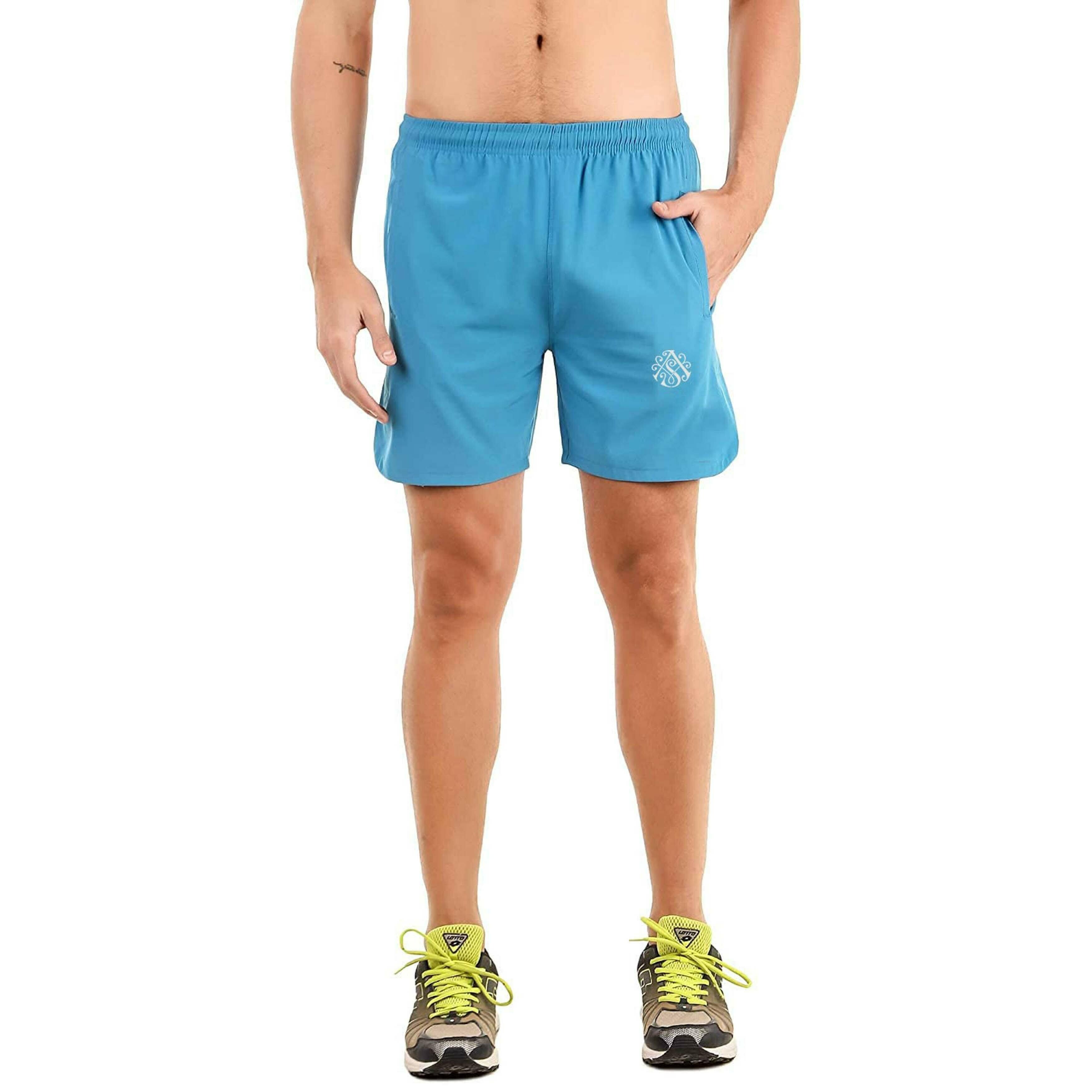 Buy Oora Men Sky Blue Half Pants Online at Best Prices in India