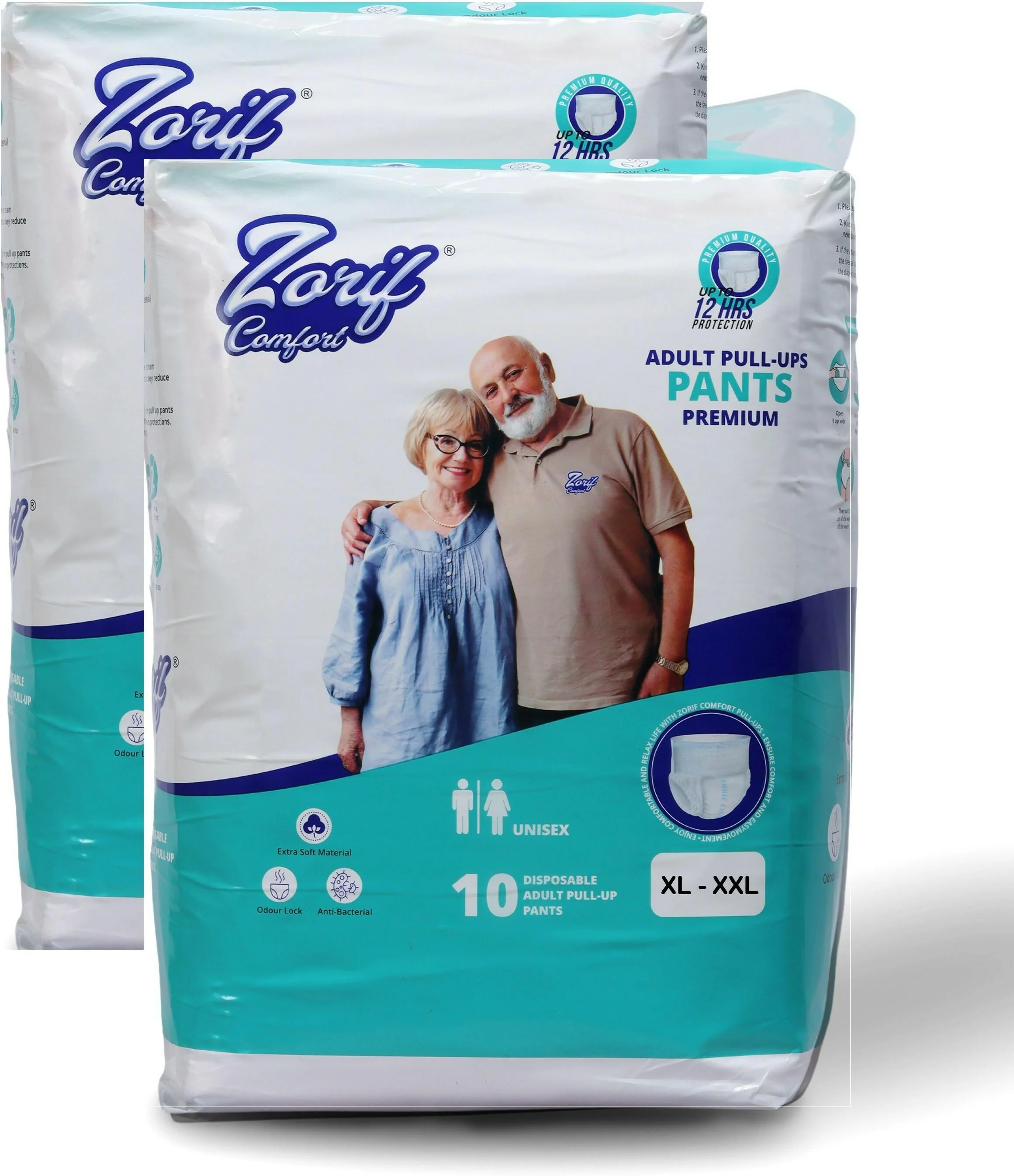 Buy ZORIF COMFORT Adult Diaper XL 20 Units Online at Best Prices