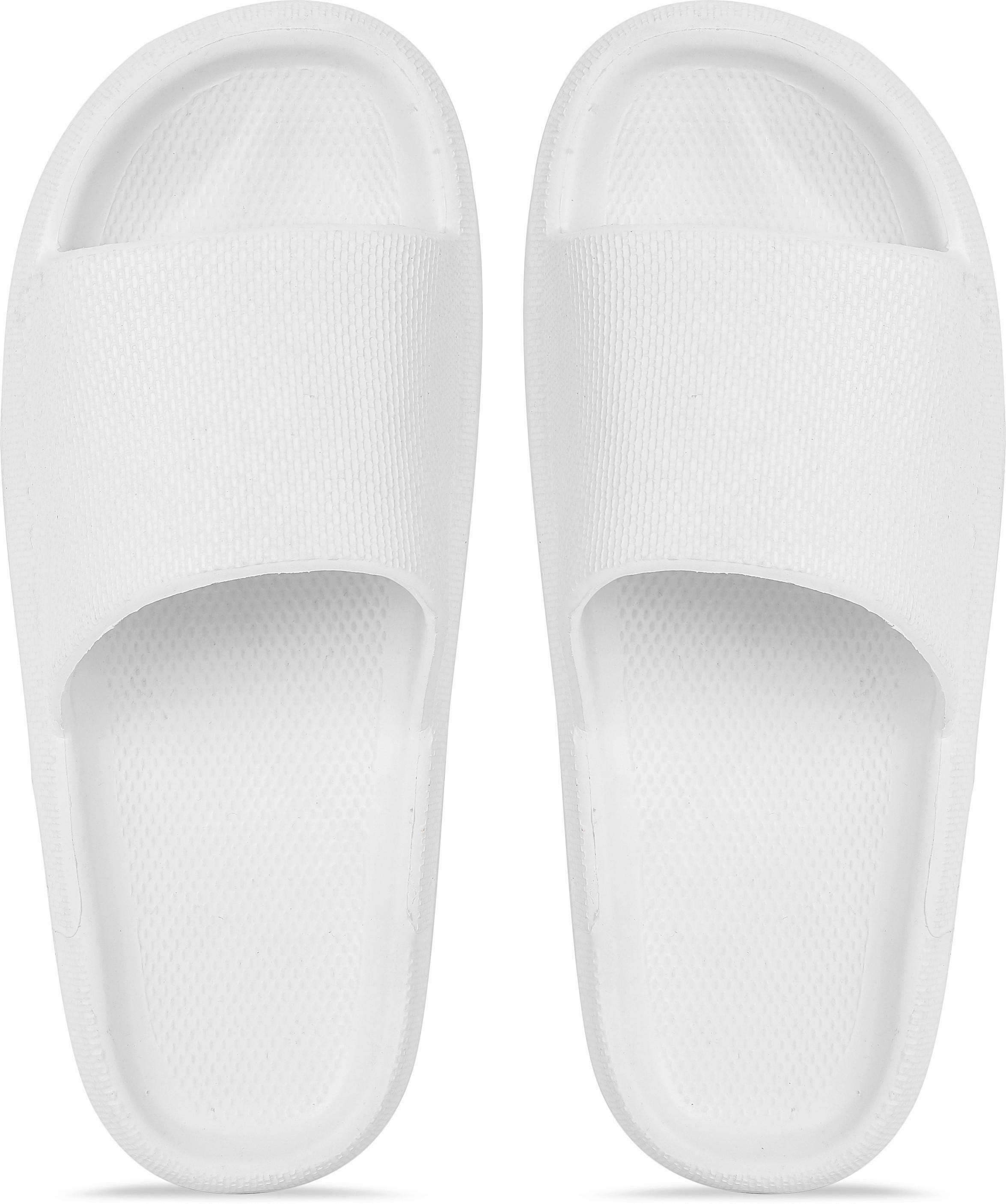 Buy Monoction Men's White Flip-Flops Online at Best Prices in India -  JioMart.
