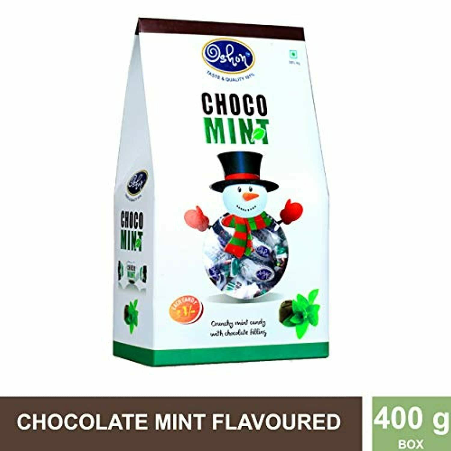 Buy Oshon Mouth Refreshing Candies Choco Mint Filled with