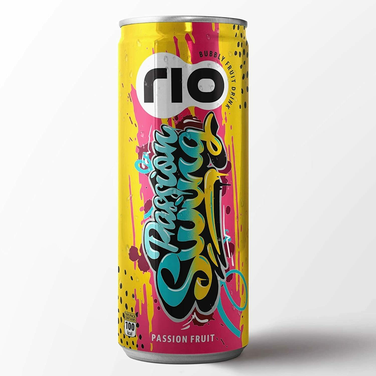 Buy Rio Passion Swing Fruit Energy Drink | Pack of 6 | 250 ml