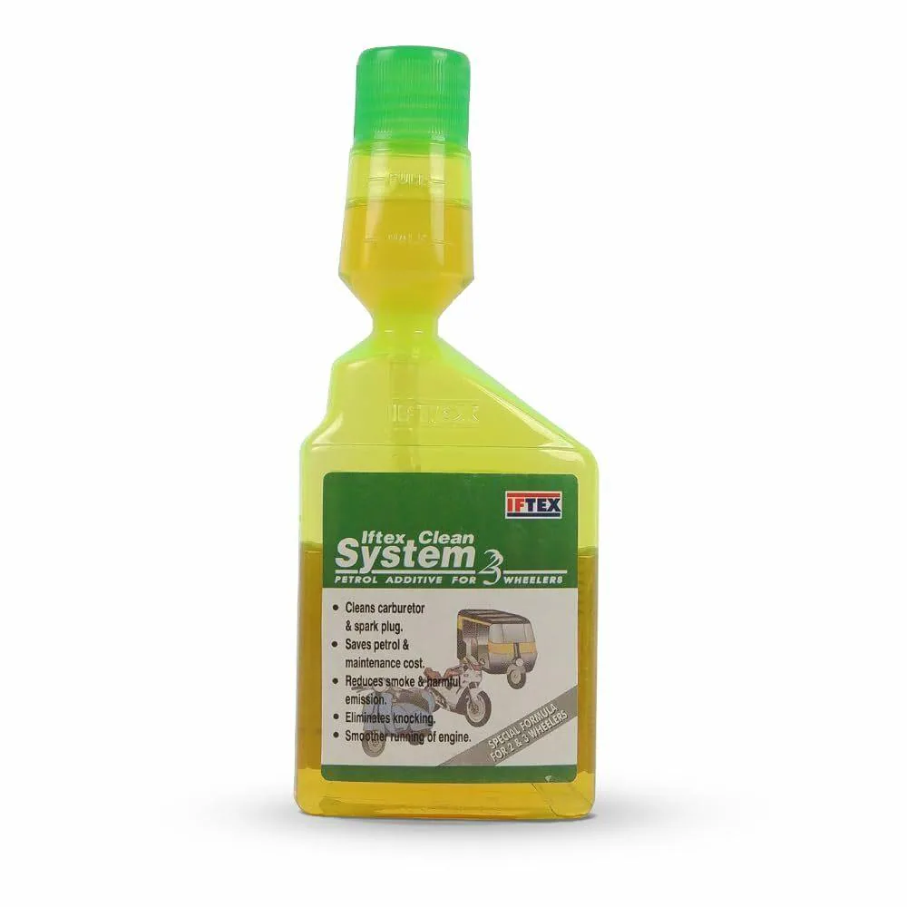 Buy IFTEX Clean System 2/3 Fuel Additive for All Petrol Bike and