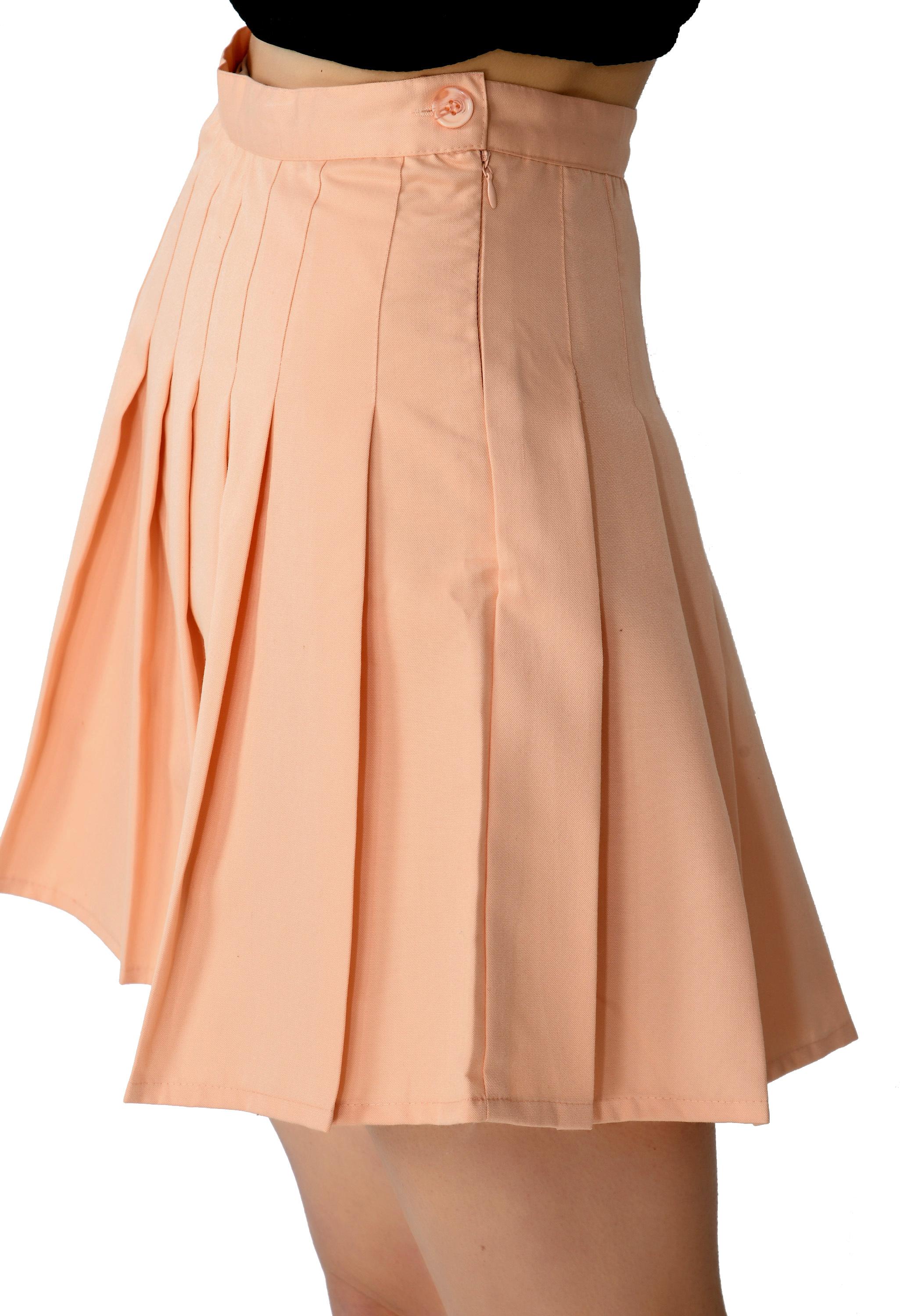 Buy KLART Skirt with attached shorts | Skirt for Women | Pleated