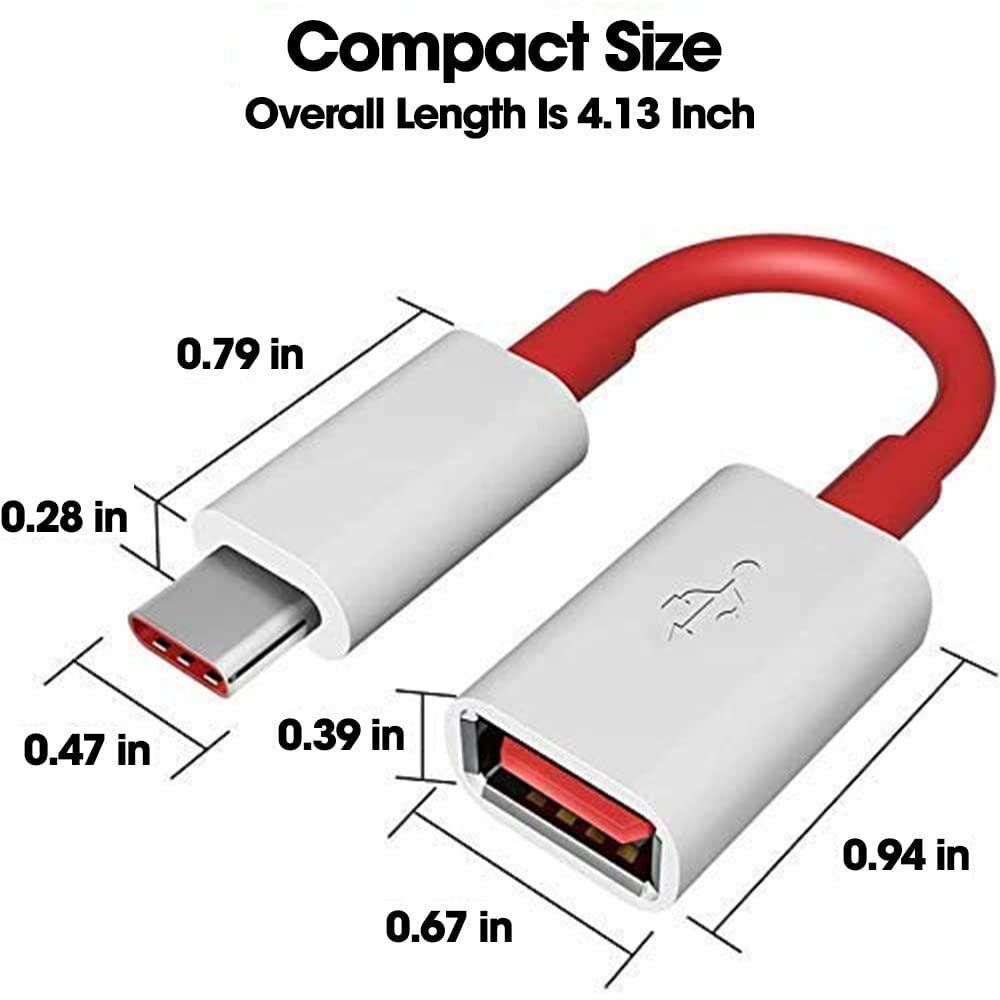 Buy FLY MASTER USB 3.0 to Type-C OTG Cable Male-Female Adapter