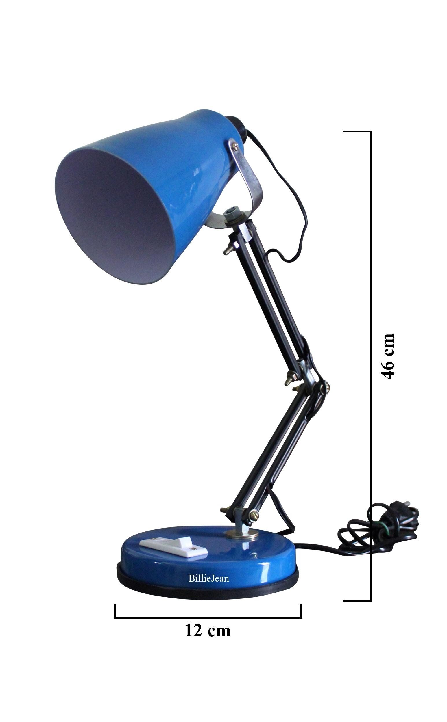Lamp Blue ランプ ブルー 美品 Bilinda Bucchers Buy BillieJean Pixar Reading & Studying Business Desk Table Lamp