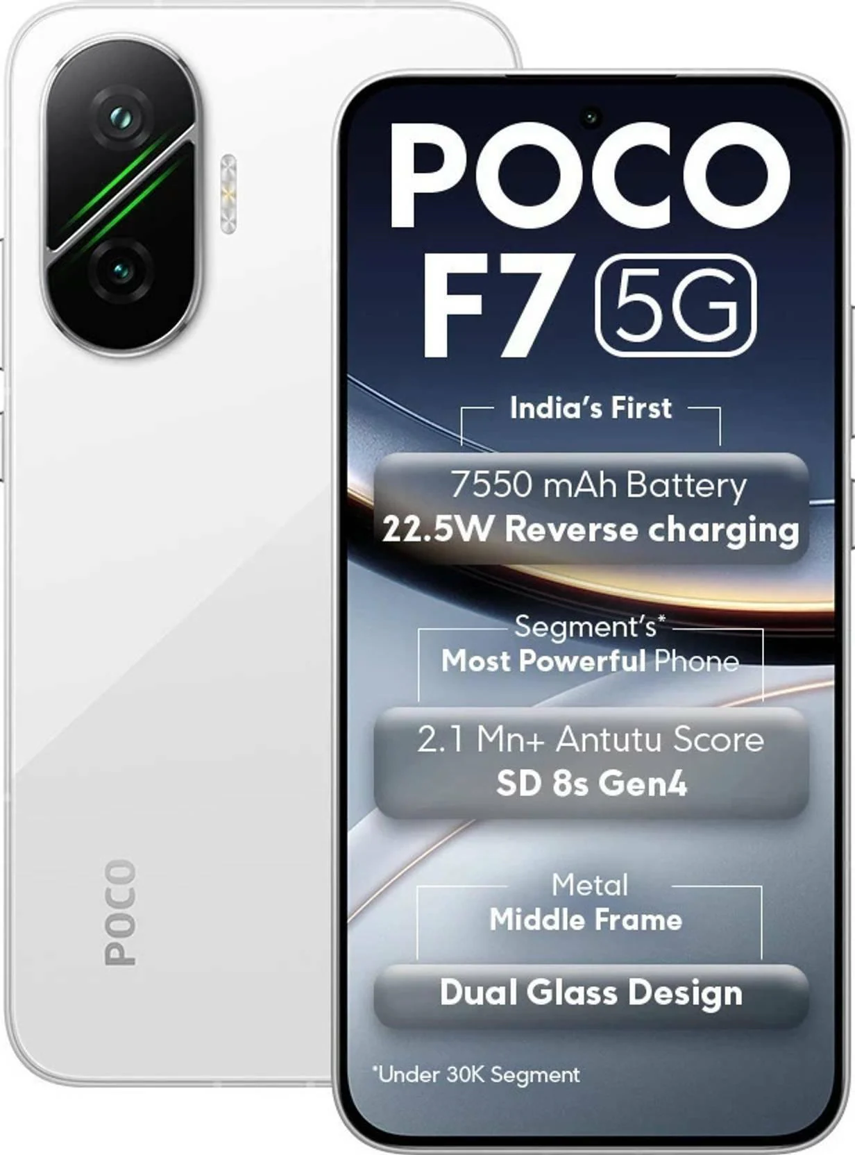 POCO F7 ホワイト 12GB RAM 512GB ROM POCO F7 White 12GB RAM 512GB ROM: Buy Online at Best Price in UAE