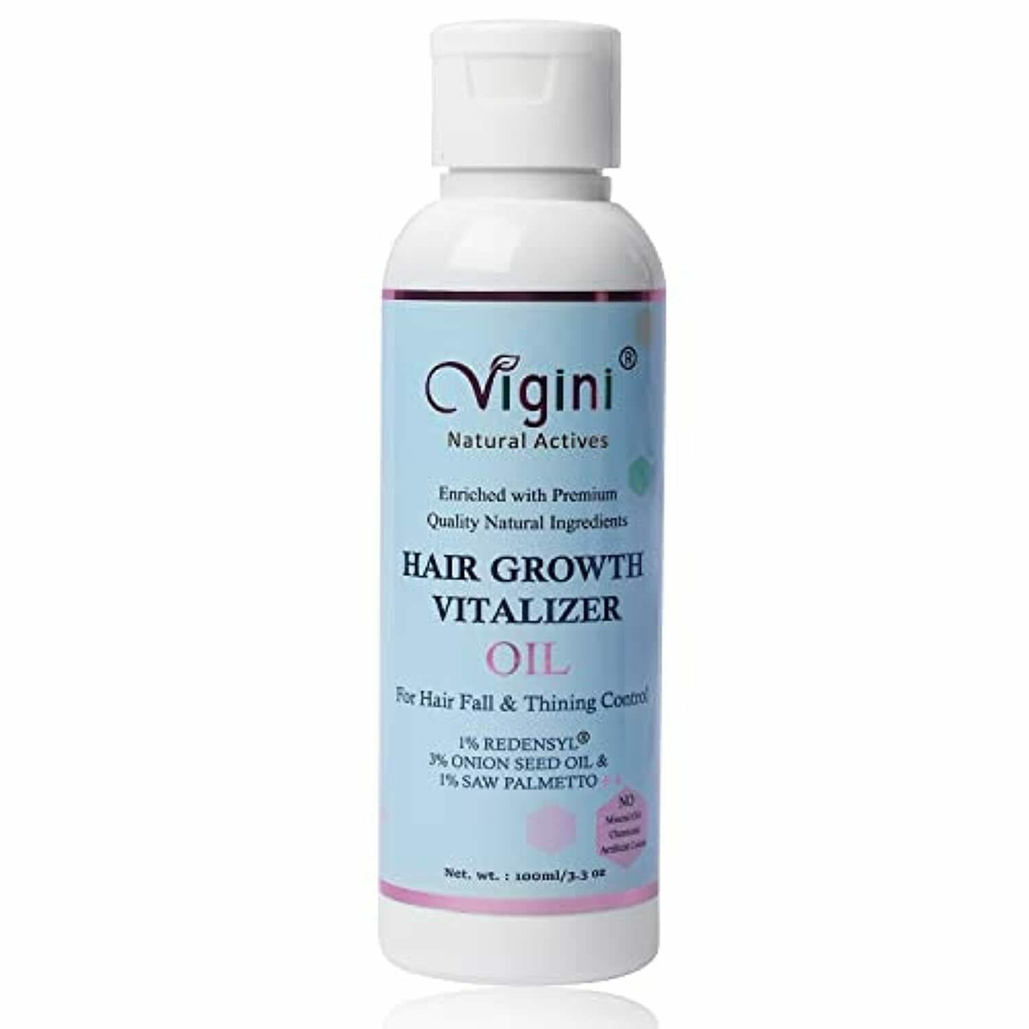 Vigini Natural Redensyl Hair Care Growth Regrowth Nourishing Treatment  Tonic Vitalizer Oil Men Women - JioMart