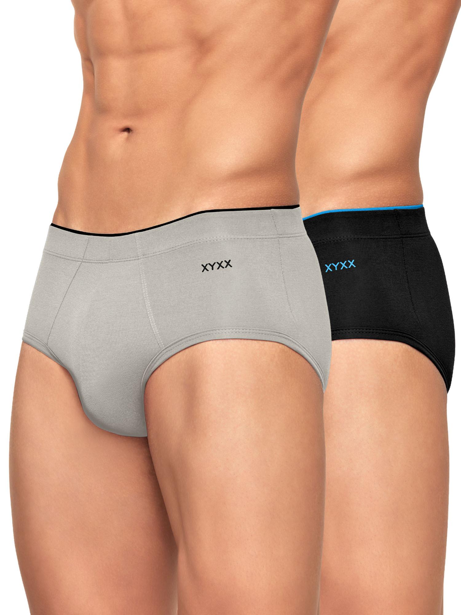 Buy XYXX Pack of 2 Intellisoft Micro Modal Uno Men Briefs Online