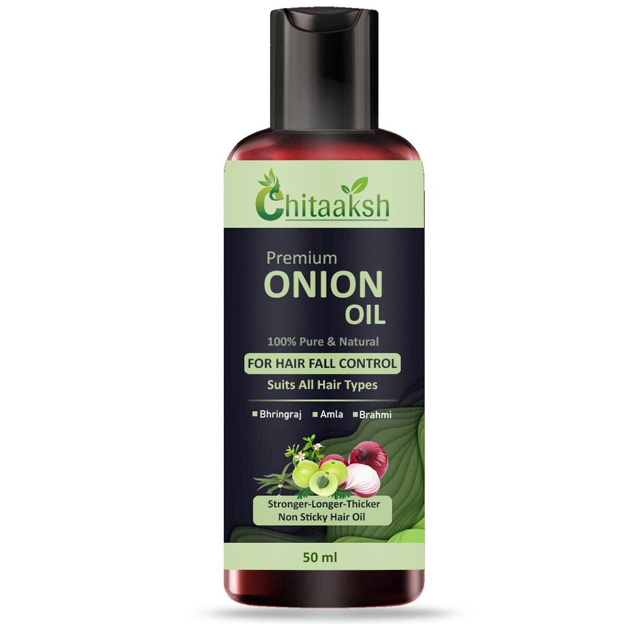Onion Natural Hair Oil 50ml (pack of 1) for man and woman. - JioMart