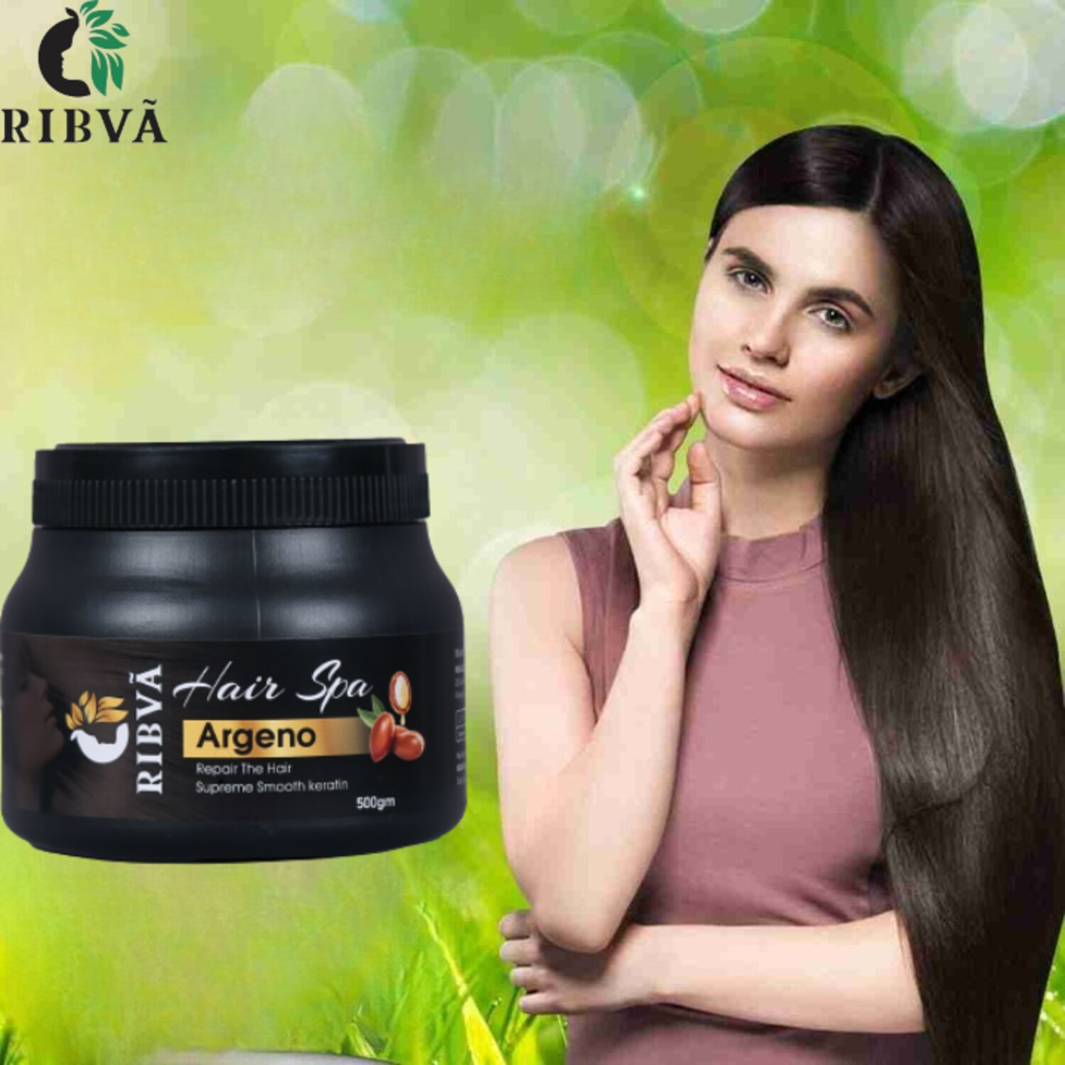Ribva Professional Feel Hair Spa Treatment, Make Your Hair More Smooth,  (500gm) - JioMart