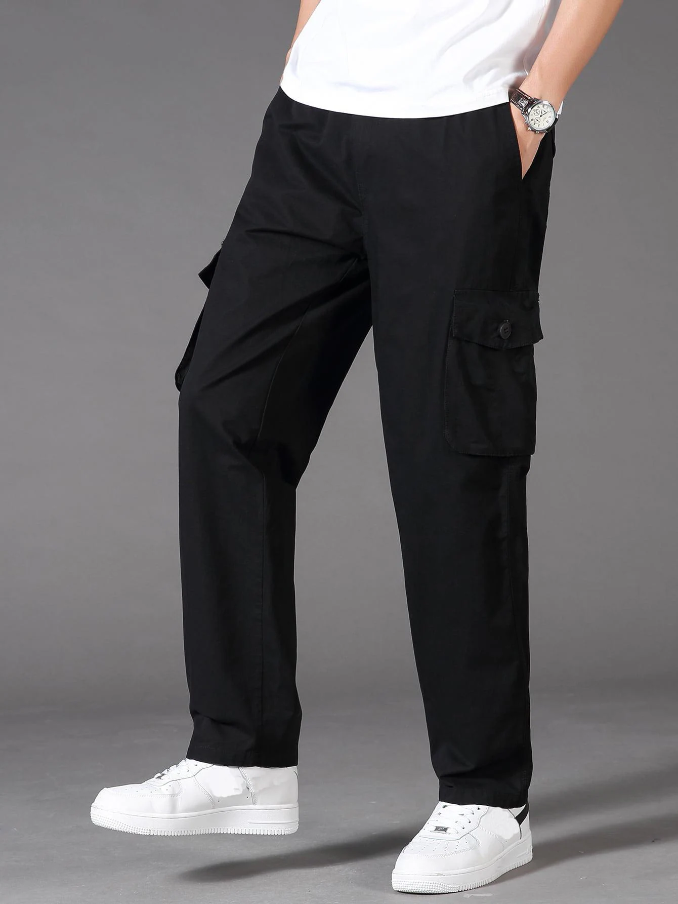 Buy Paralians Men's Polyester Blend Casual Cargo Trousers Pants for Casual  Wear and Flexibility Online at Best Prices in India - JioMart.