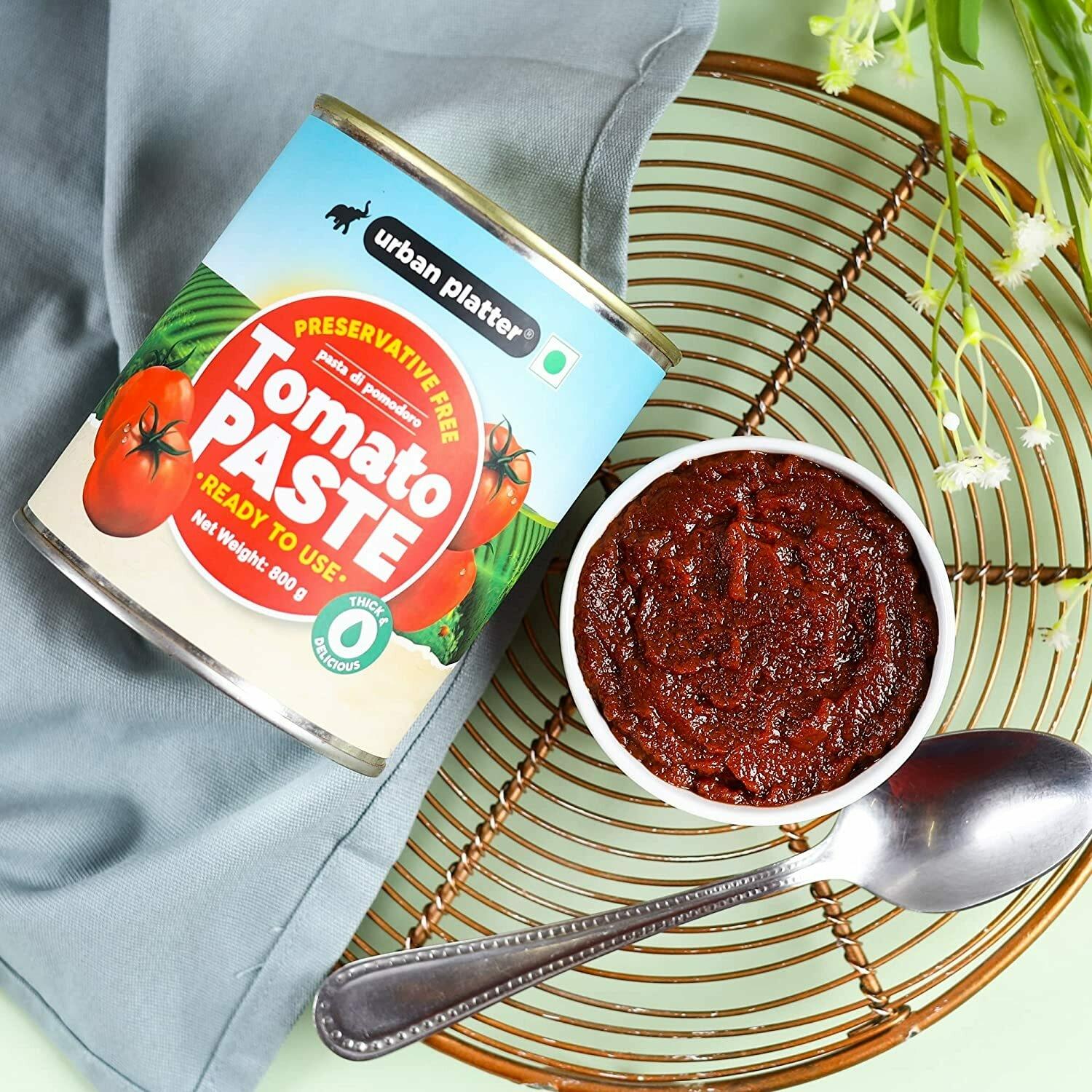 Buy Urban Platter Tomato Paste Can, 800g Online at Best Prices in