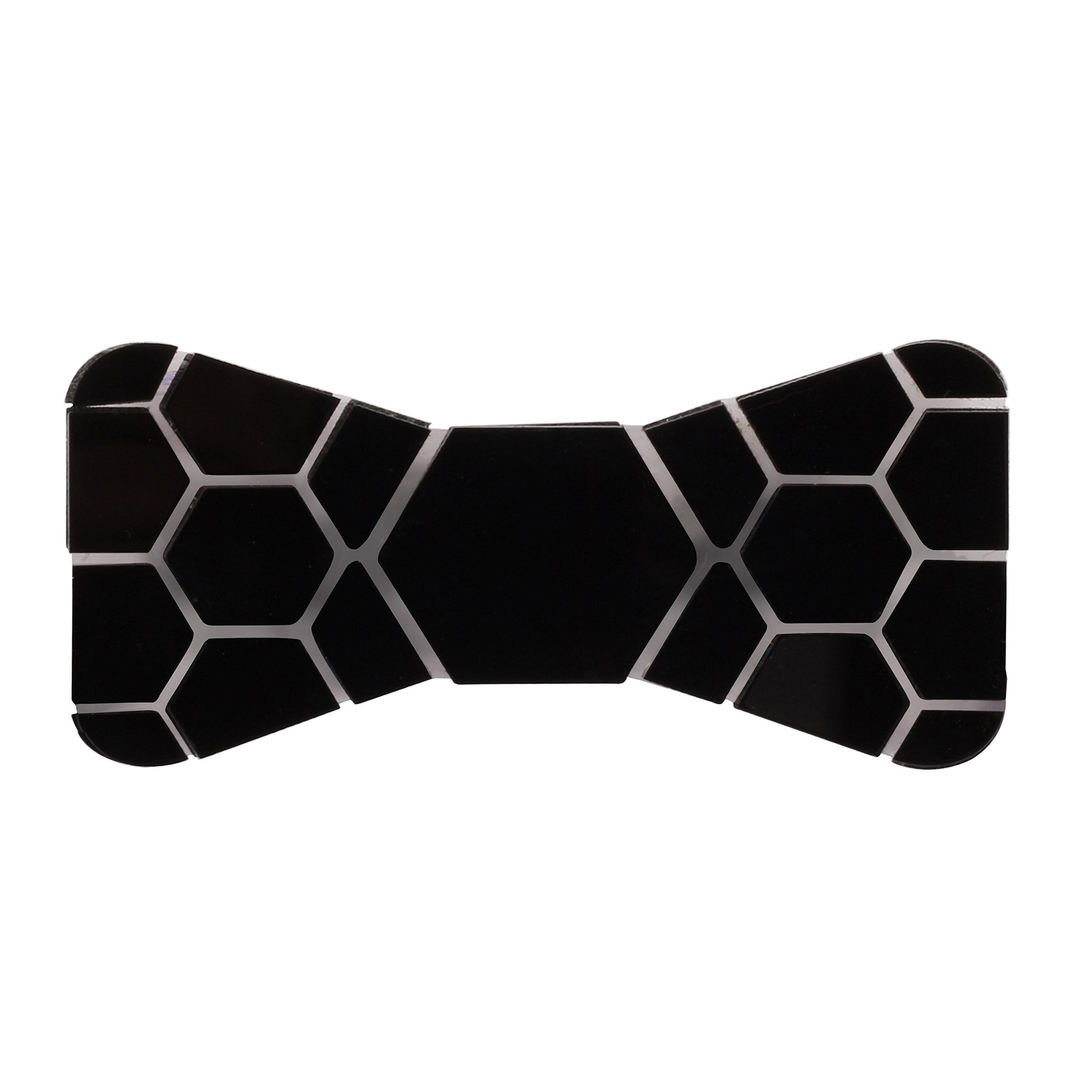 hex tie bow tie