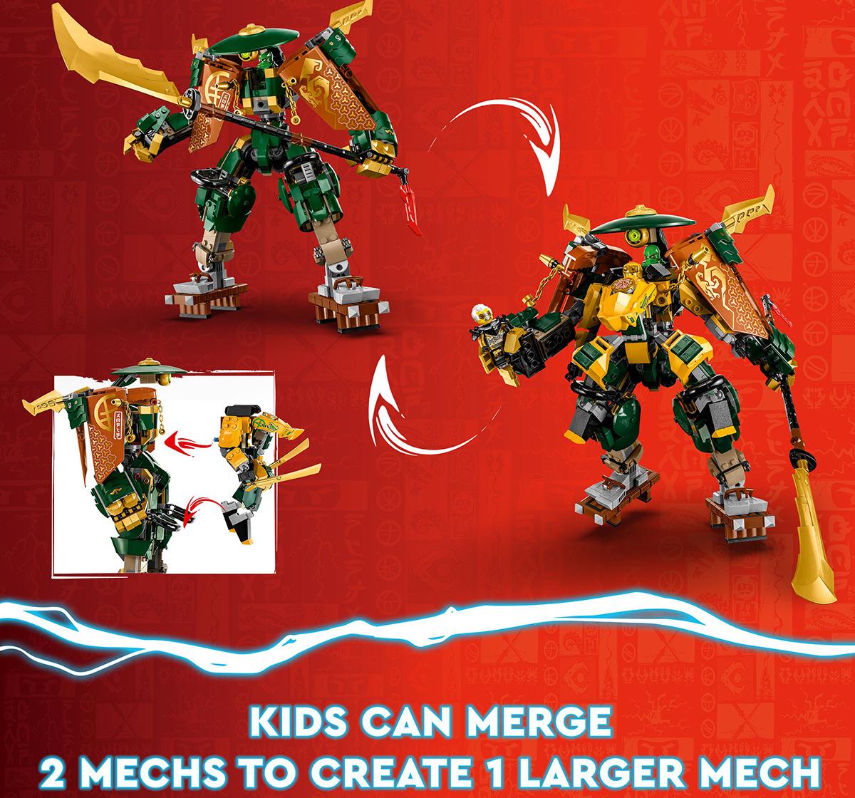 Buy Lego Ninjago Lloyd And Arin'S Ninja Team Mechs 71794 Building