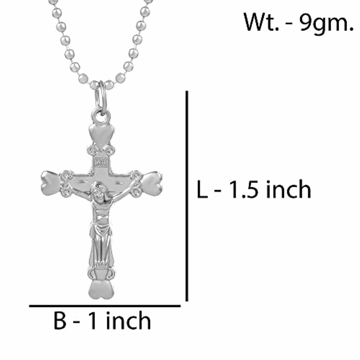 ANTIDOTE】Engraved Jesus Pendant＋chain 3D Portrait Christian