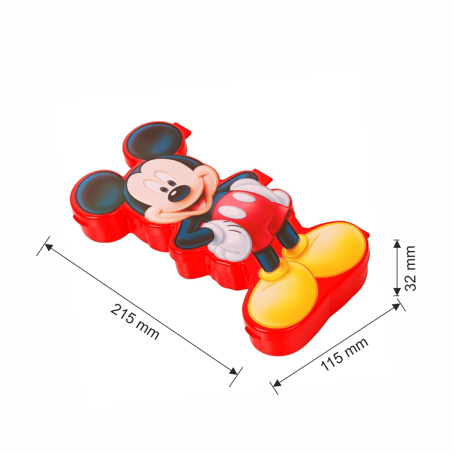 Buy SKI Mickey Cutout Pencil Box - Set of 6 - Red Online at Best