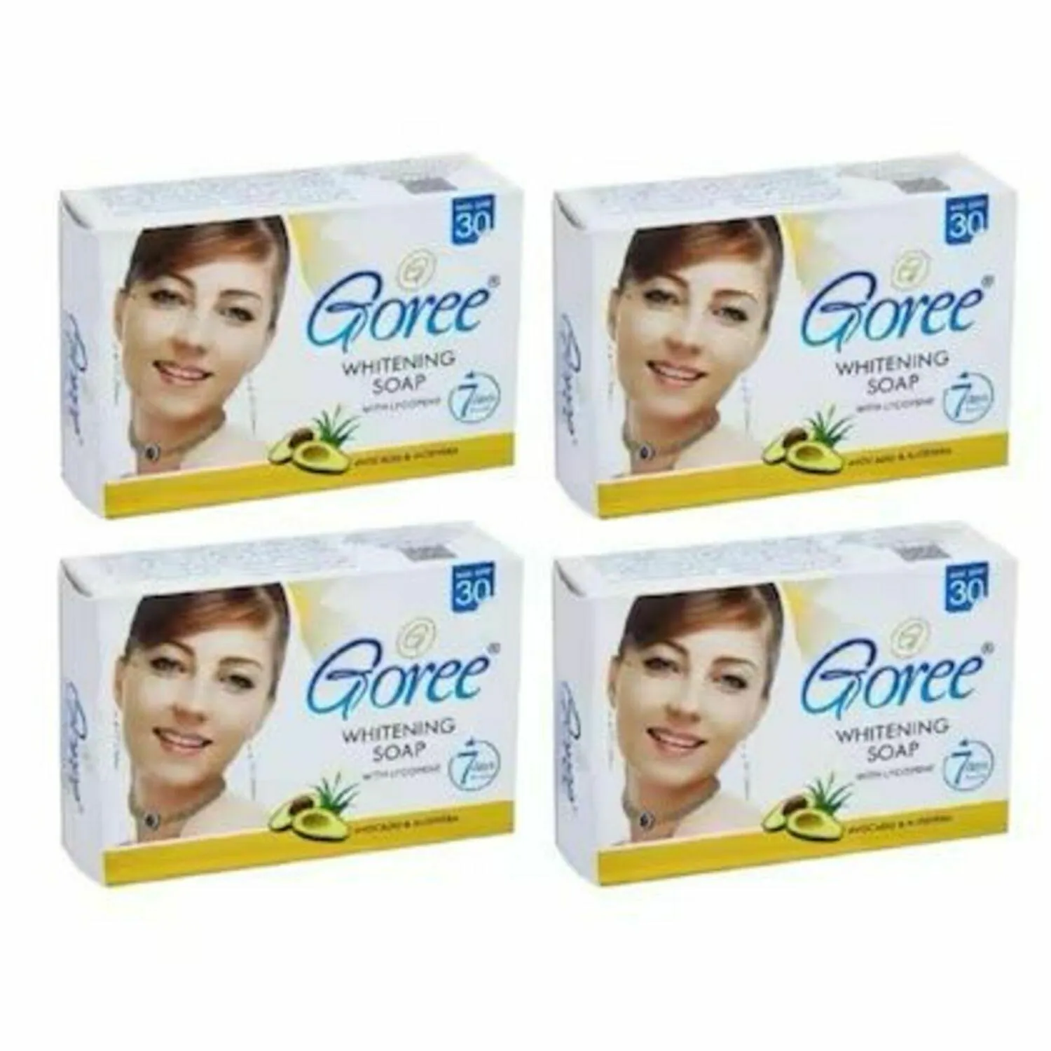 Buy BEAUTY KINGDOM - Goree Beauty Whitening Soap Pack of 4 Online