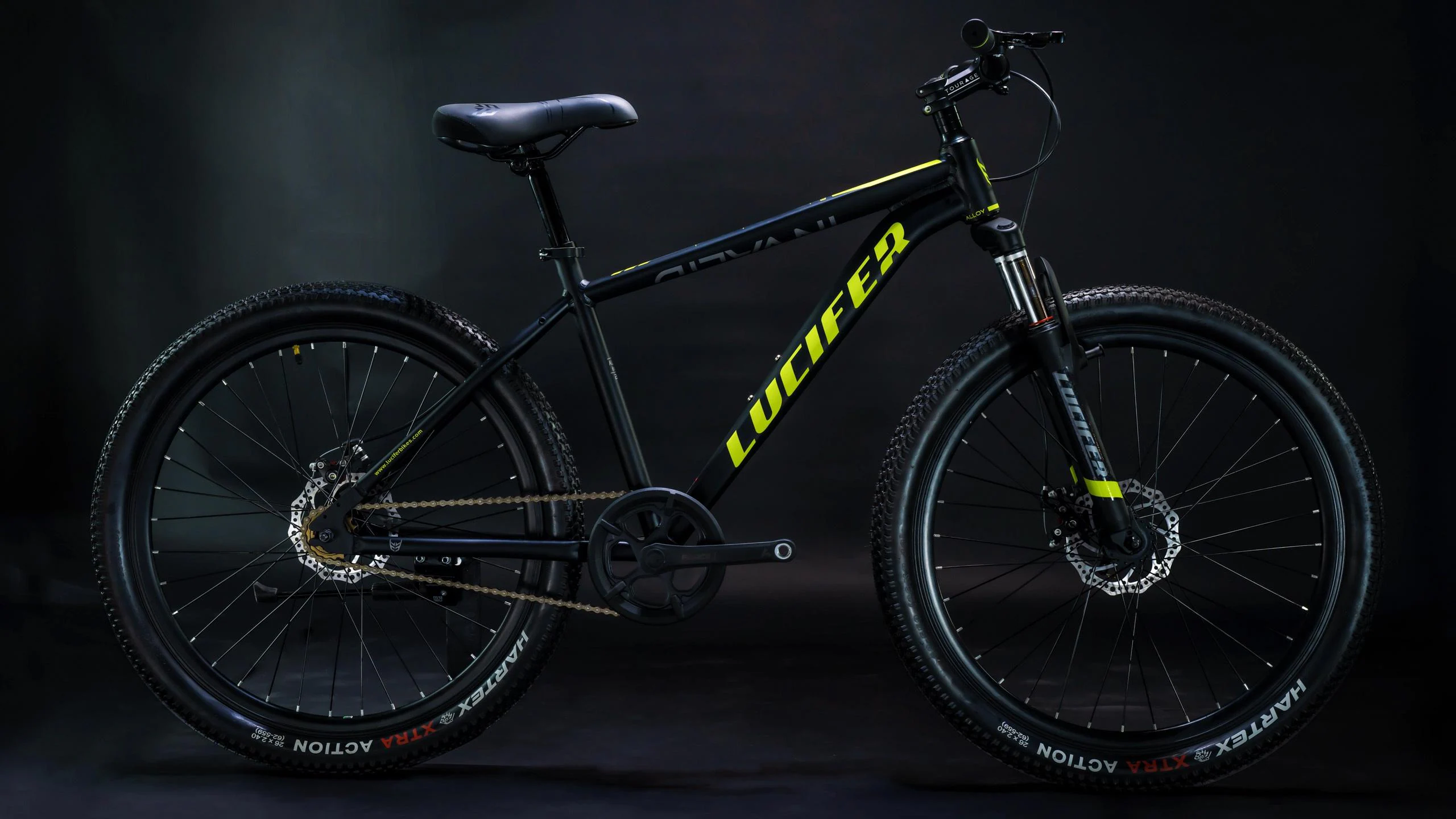 Buy LUCIFER BIKES INVALID 27.5T SINGLE SPEED MTB BLACK BICYCLE