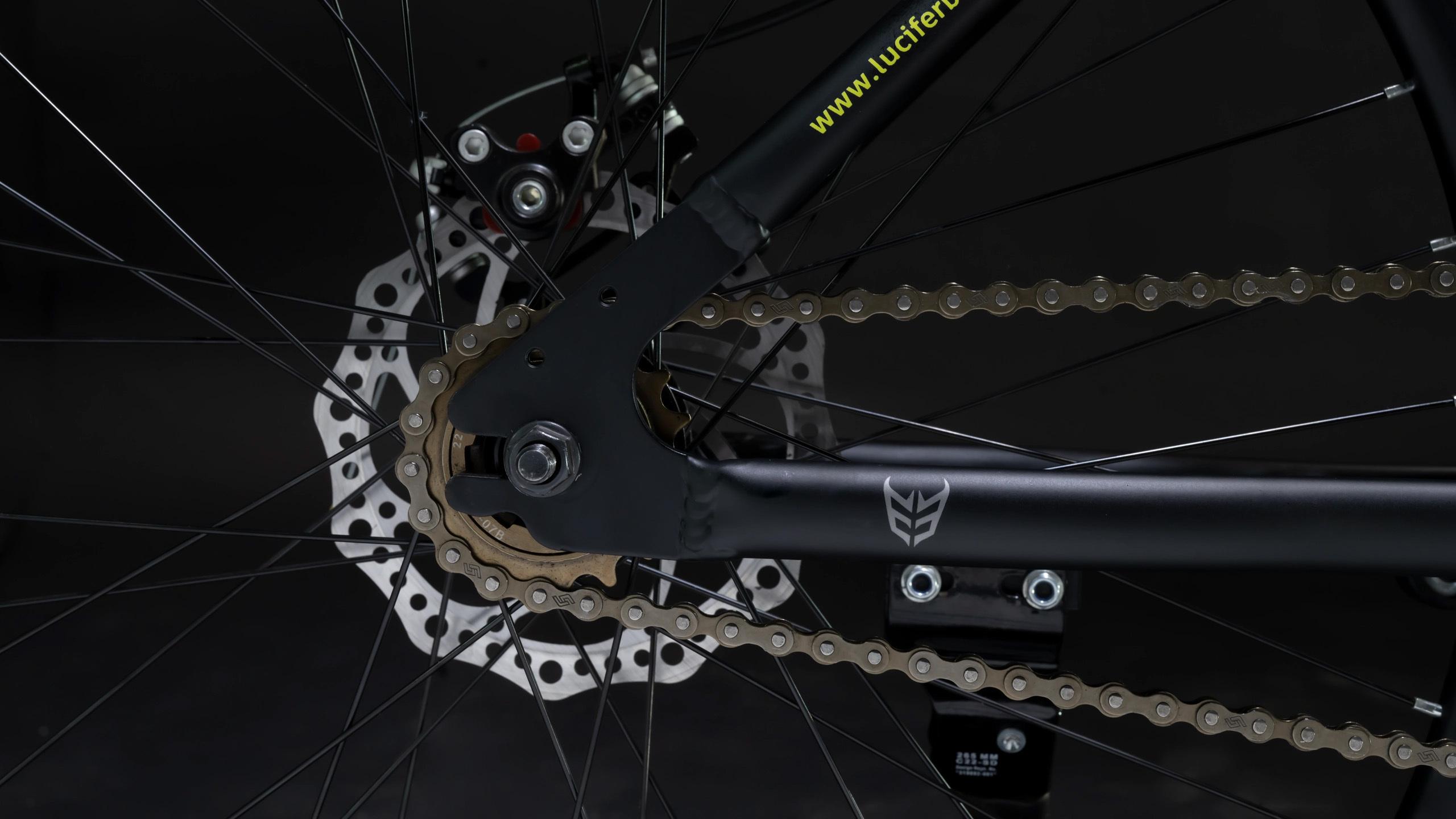 Buy LUCIFER BIKES INVALID 27.5T SINGLE SPEED MTB BLACK BICYCLE