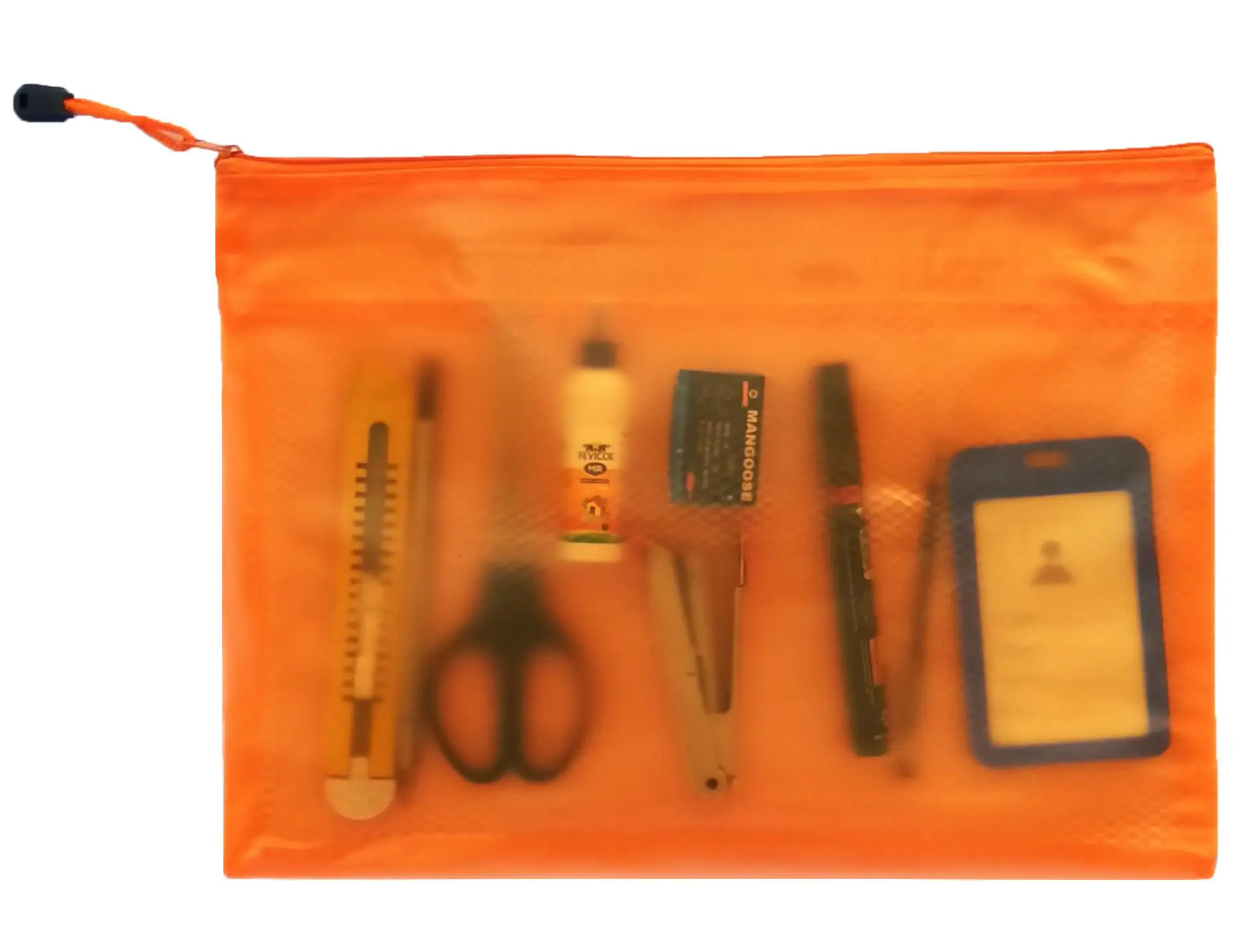 Buy Shining Zon 10 Pieces Transparent Pouch - Heavy-Duty Plastic