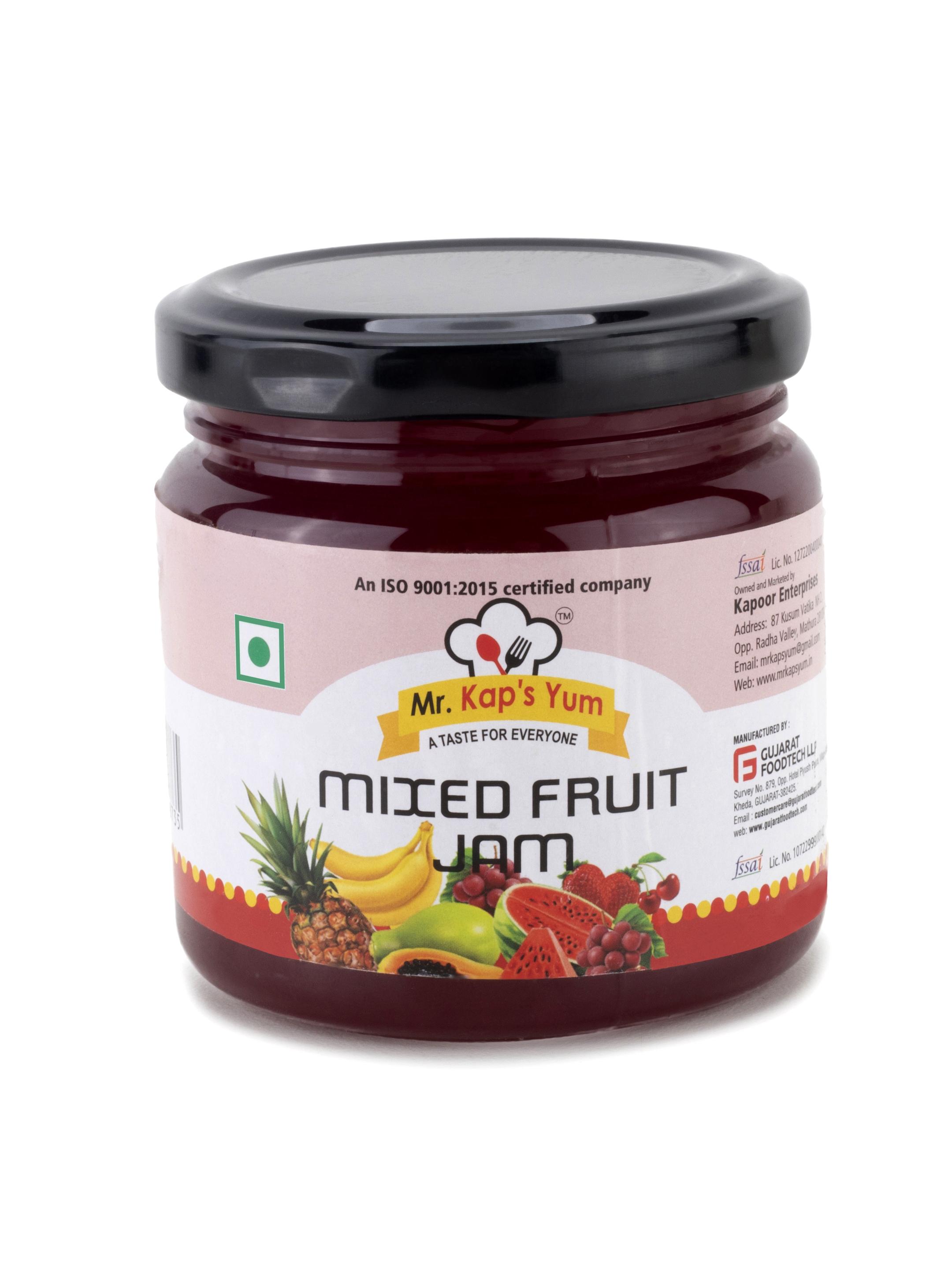 JAM出品 Buy Mr. Kap's Yum Mixed Fruit Jam 250g | Mixed Fruit Jam | No