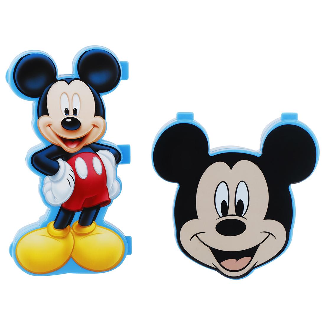 Buy SKI Mickey Gift Set, Pencil Box + Lunch Box- Blue Online at