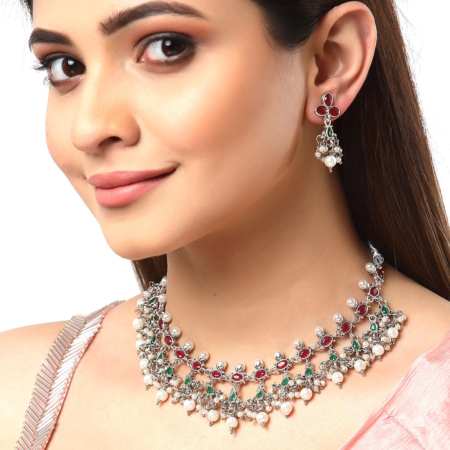 Pearl Jewelry Kuberlo Pearl Drop Pearl Necklace Set 2025