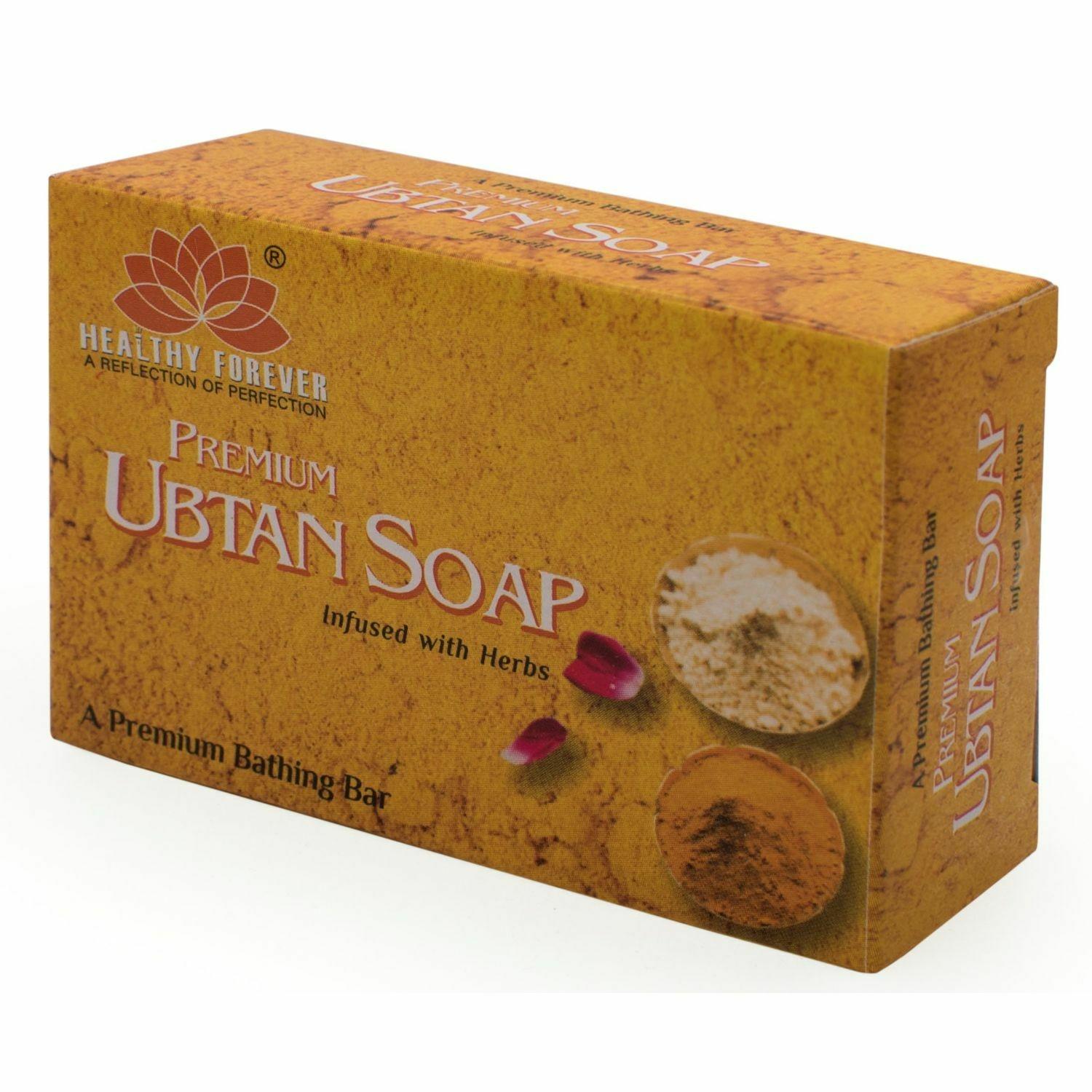 Healthy Forever Homemade Ubtan Soap For All Skin Type With Rose Petals,  Saffron And Amba Haldi Sulphate Parabens free Soap for Women, Men, Skin  Whitening, Dark spot, Pigmentation, - 120gm (PACK OF