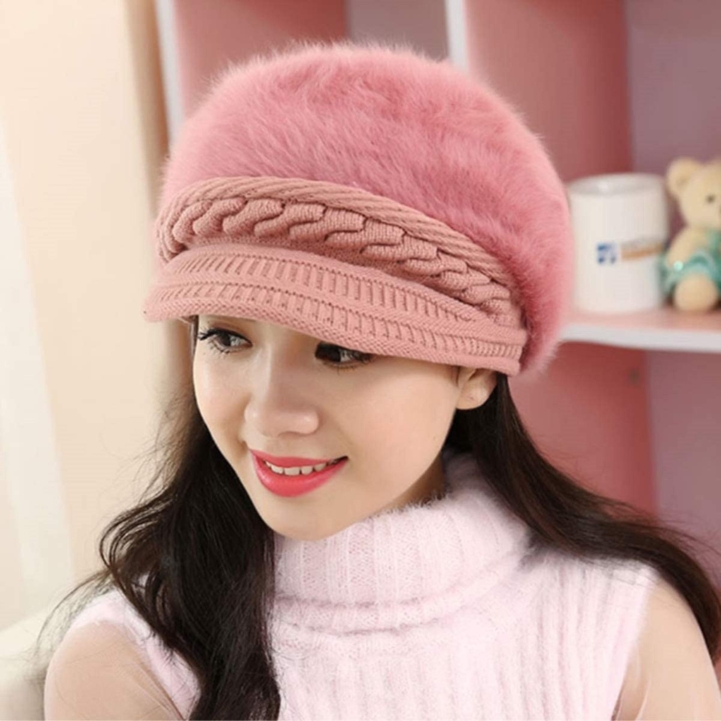Buy Handcuffs Women's Beanie Woolen Winter Skull Cap Warm Wool