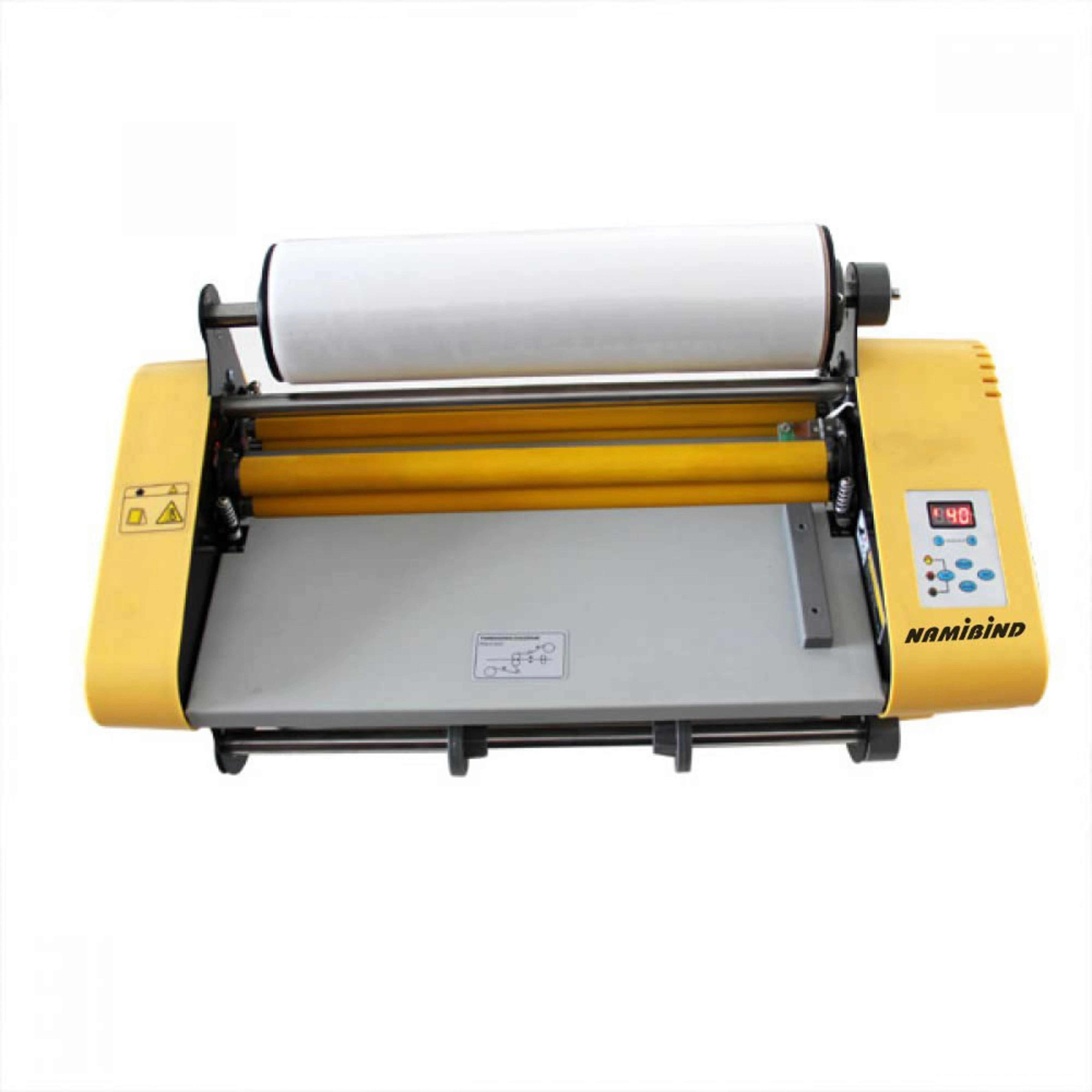 Document and Photo Laminating Machine Use for Office 9-inch A4 Laminator Machine with Manual Film Removal Function Thermal Laminator Home and School Meihengtong Thermal Laminator 