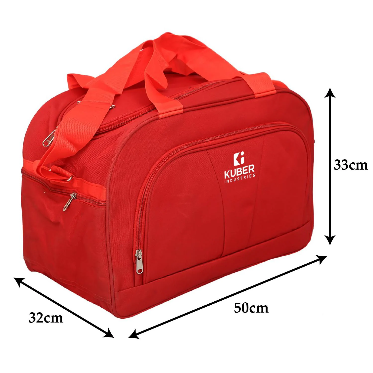 Buy Kuber Industries Rexine Lightweight Travel Duffle Bag With