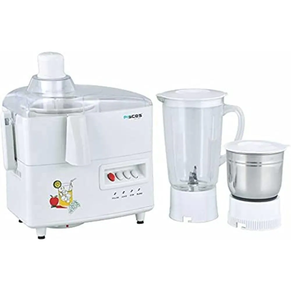 Buy Pisces PICE-28 3 Jar Mixer Grinder, Multicolor, Economy 550W