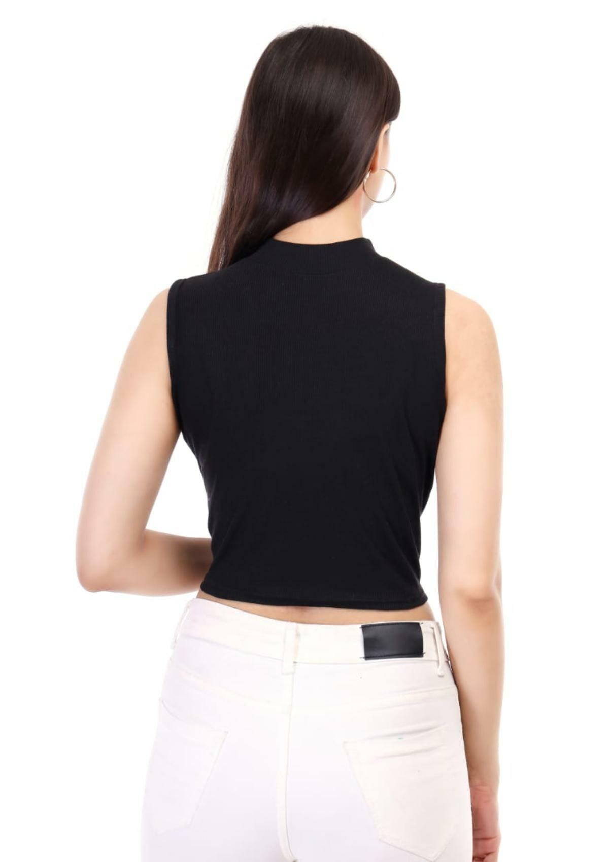 Buy KIRA Women's Cotton Blend Lycra Crop Top - Vibrant Colors And