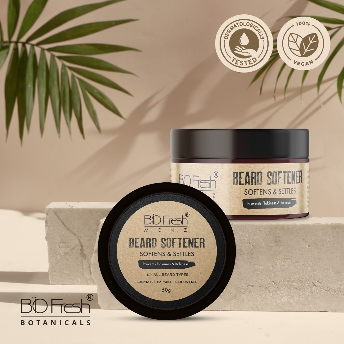 BioFresh MenZ Beard Softener Cream keeps your Beard and Moustache  Moisturized without any Itchiness - JioMart