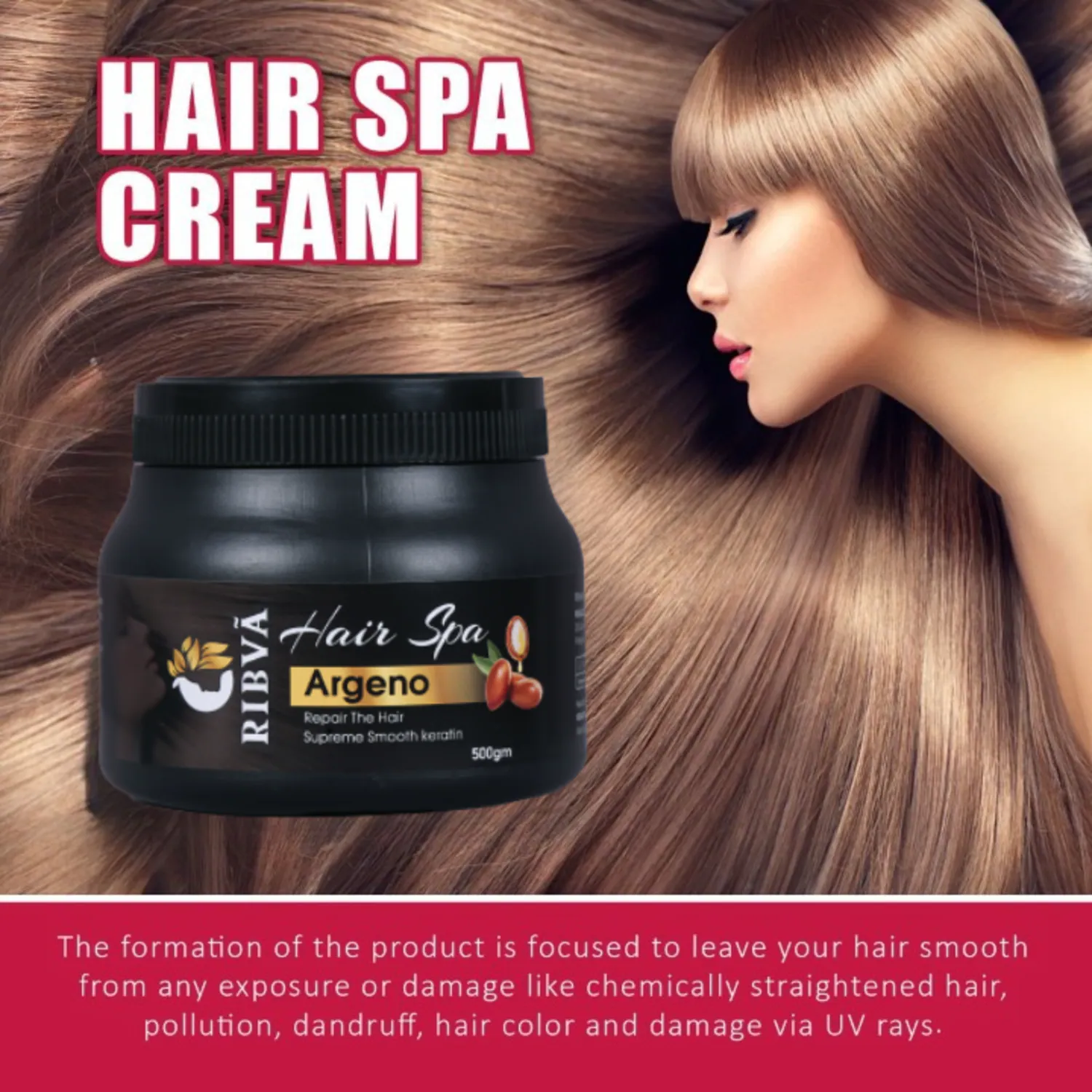 Professional Feel Ribva Hair Spa Treatment, Make Your Hair More Smooth,  (500gm) - JioMart