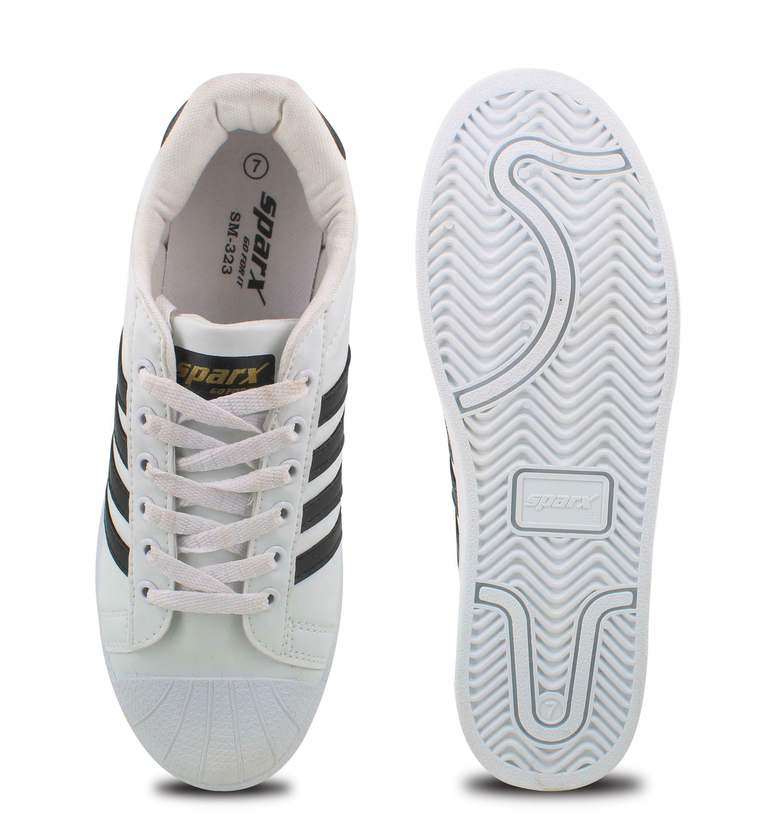 Buy Sparx White Casual Shoes For Men SM 323 Online at Best