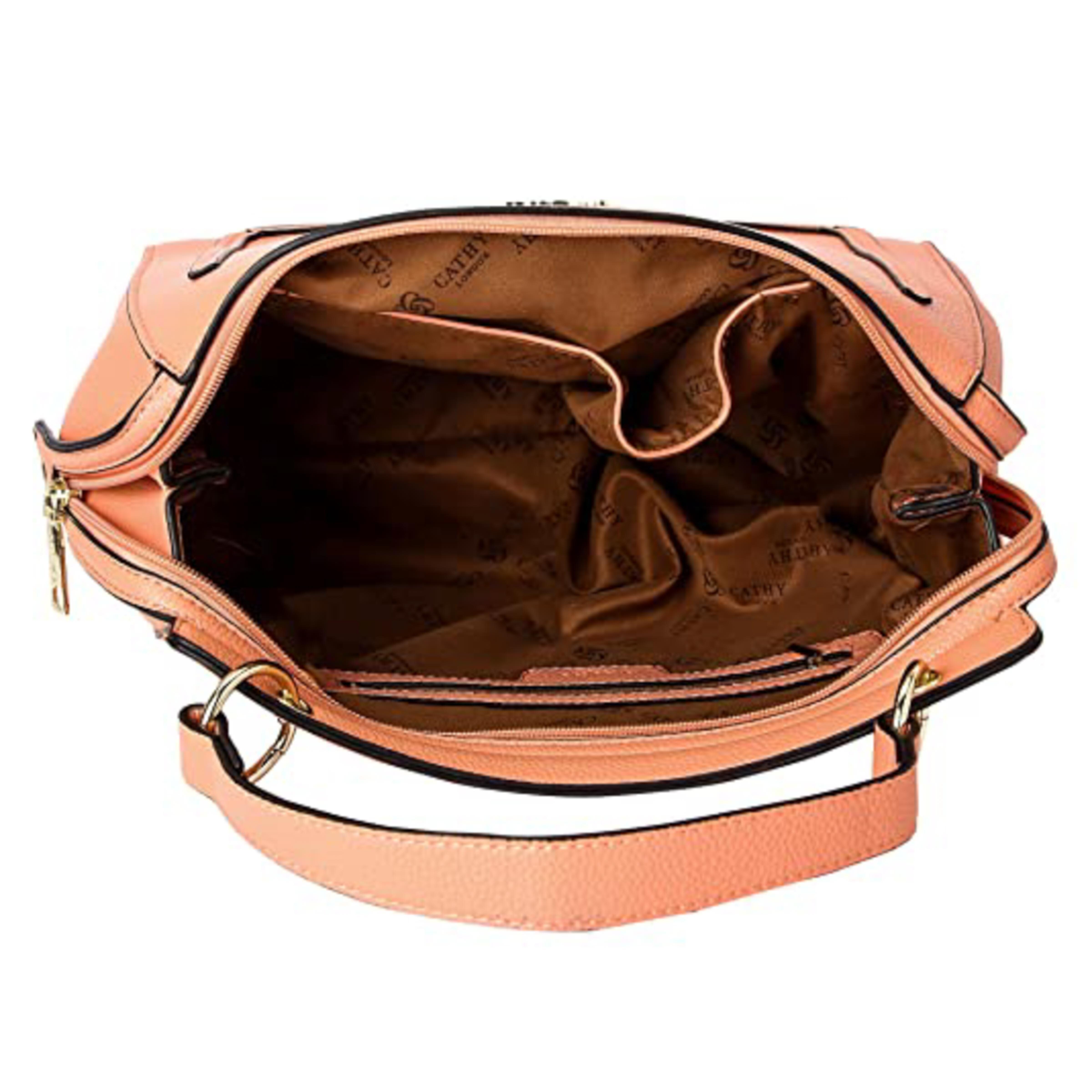 Buy Cathy London Women Peach Handbag Online at Best Prices in