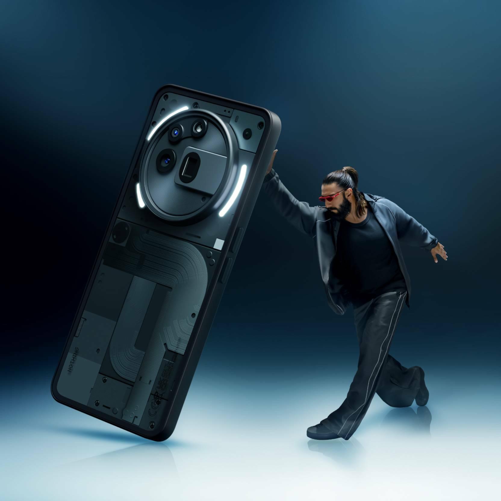 Nothing Phone 3a Pro 256Gグローバル版 SIMフリー Nothing Phone (3a) Pro 5G (Grey, 12GB RAM + 256GB Storage