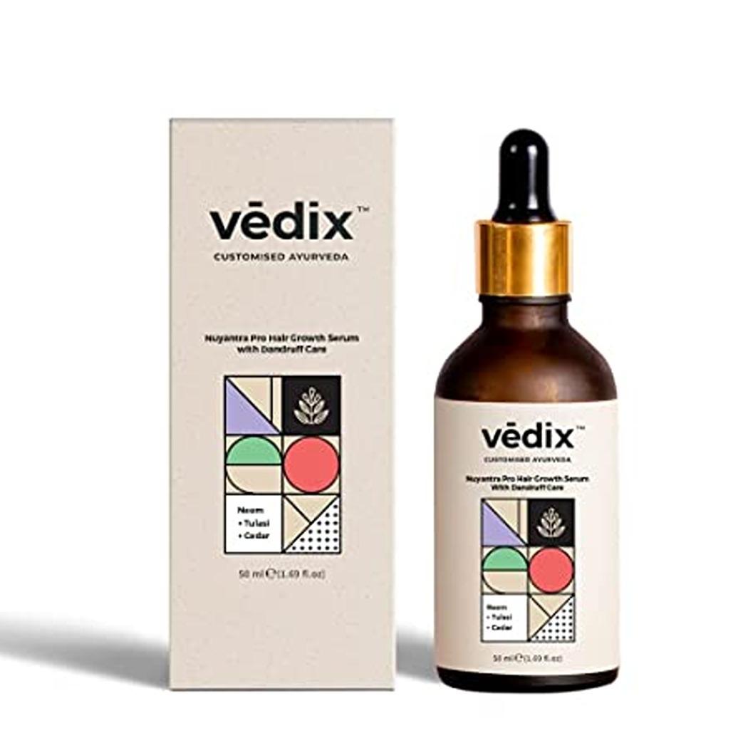 Vedix Ayurvedic Nuyantra Pro Hair Serum for Hair Growth Serum with Dandruff  Control (50 ml) - JioMart