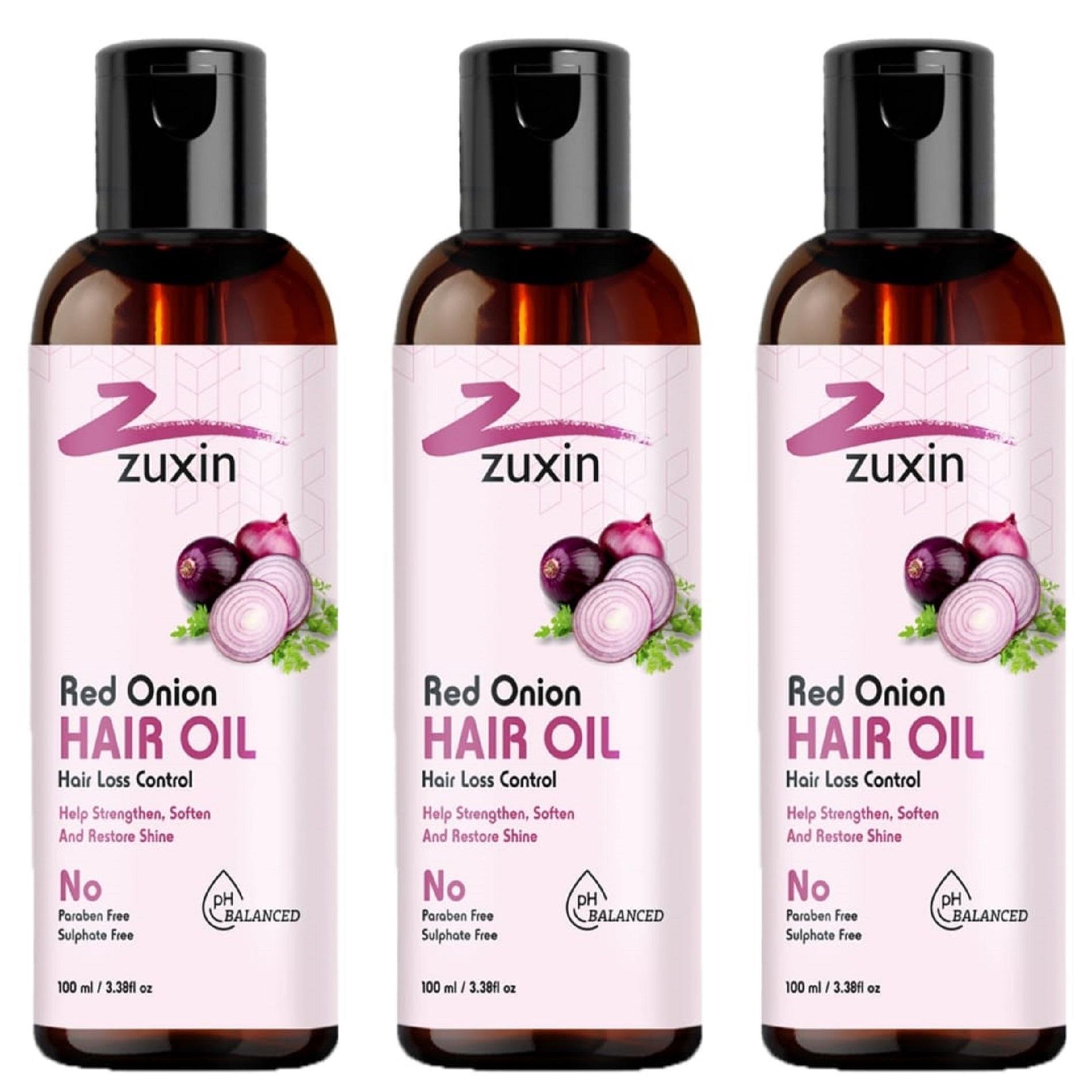 Buy ZUXIN Herbal Red Onion Oil For Hair Growth Anti Hair Fall