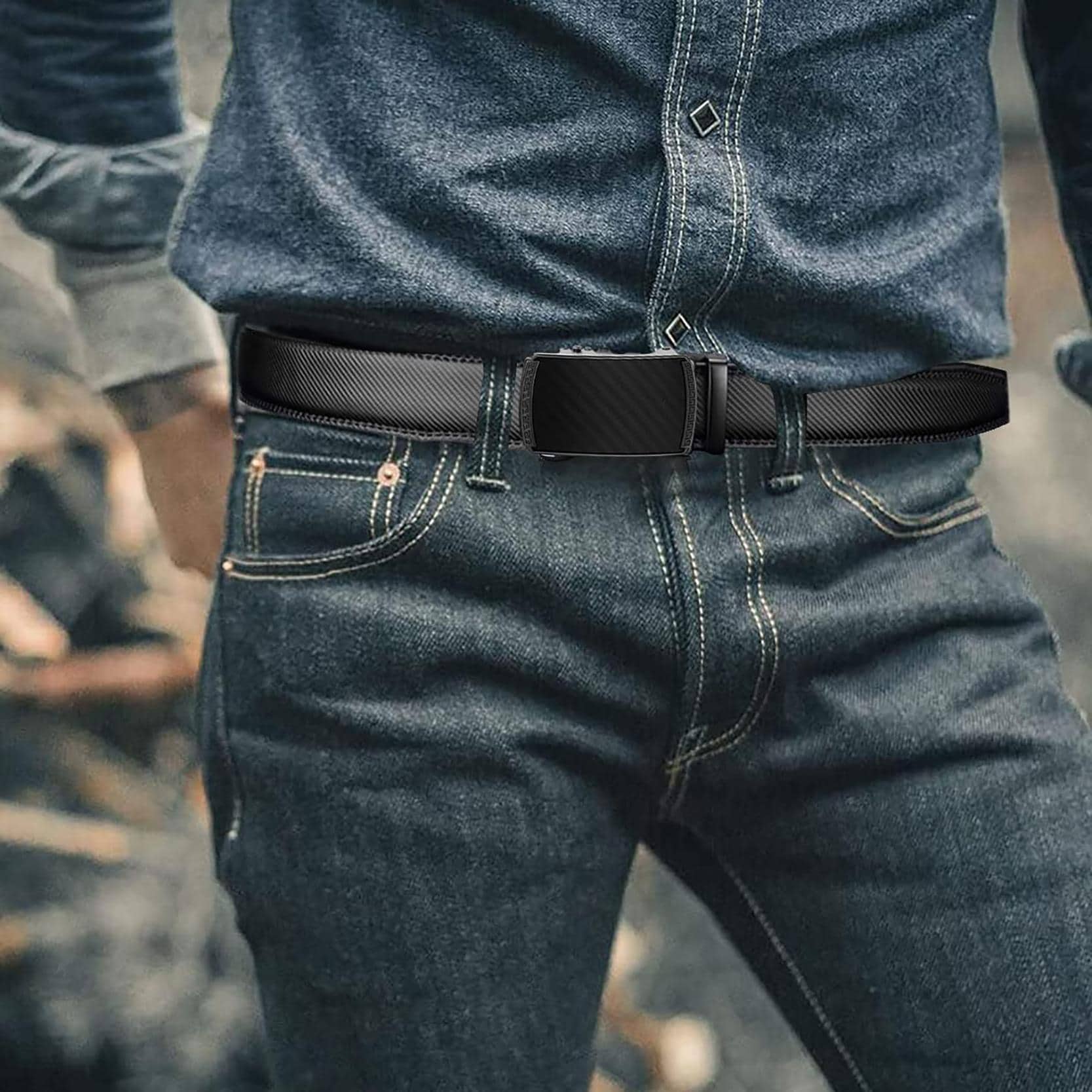 mens casual belts for jeans
