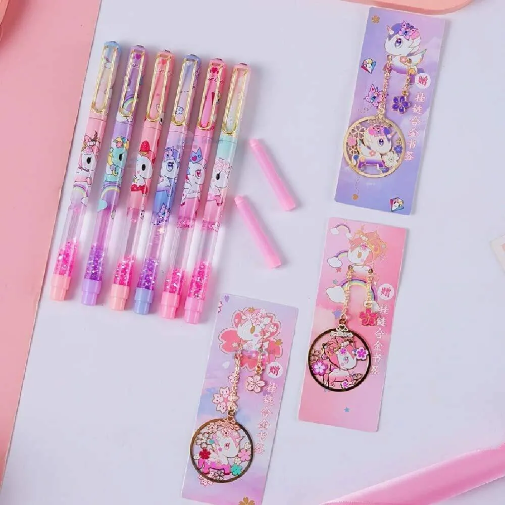 Buy Today's Trend Unicorn Fountains Pen with 2 refills & 1 cap